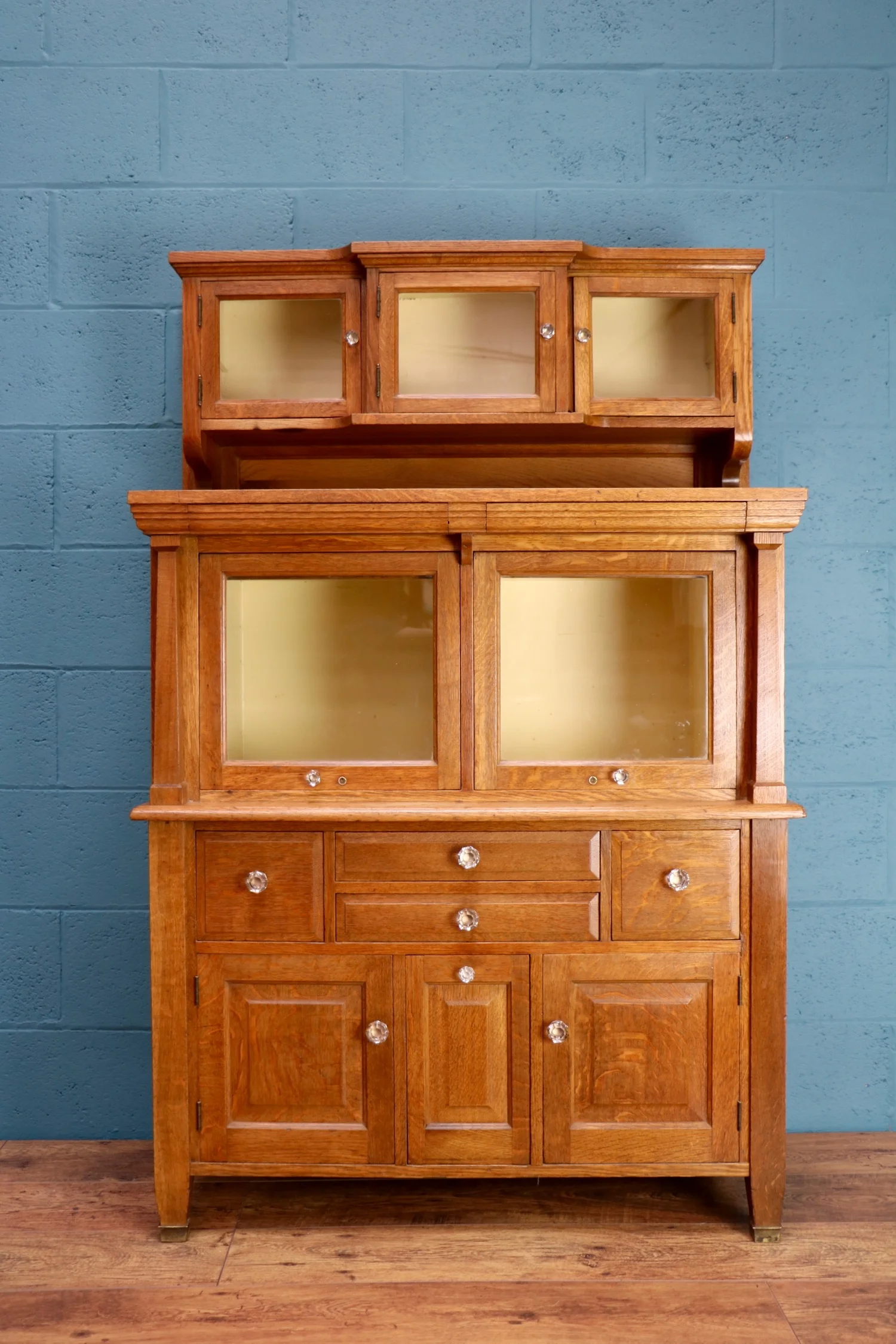 Antique oak dental cabinet, American Cabinet Co