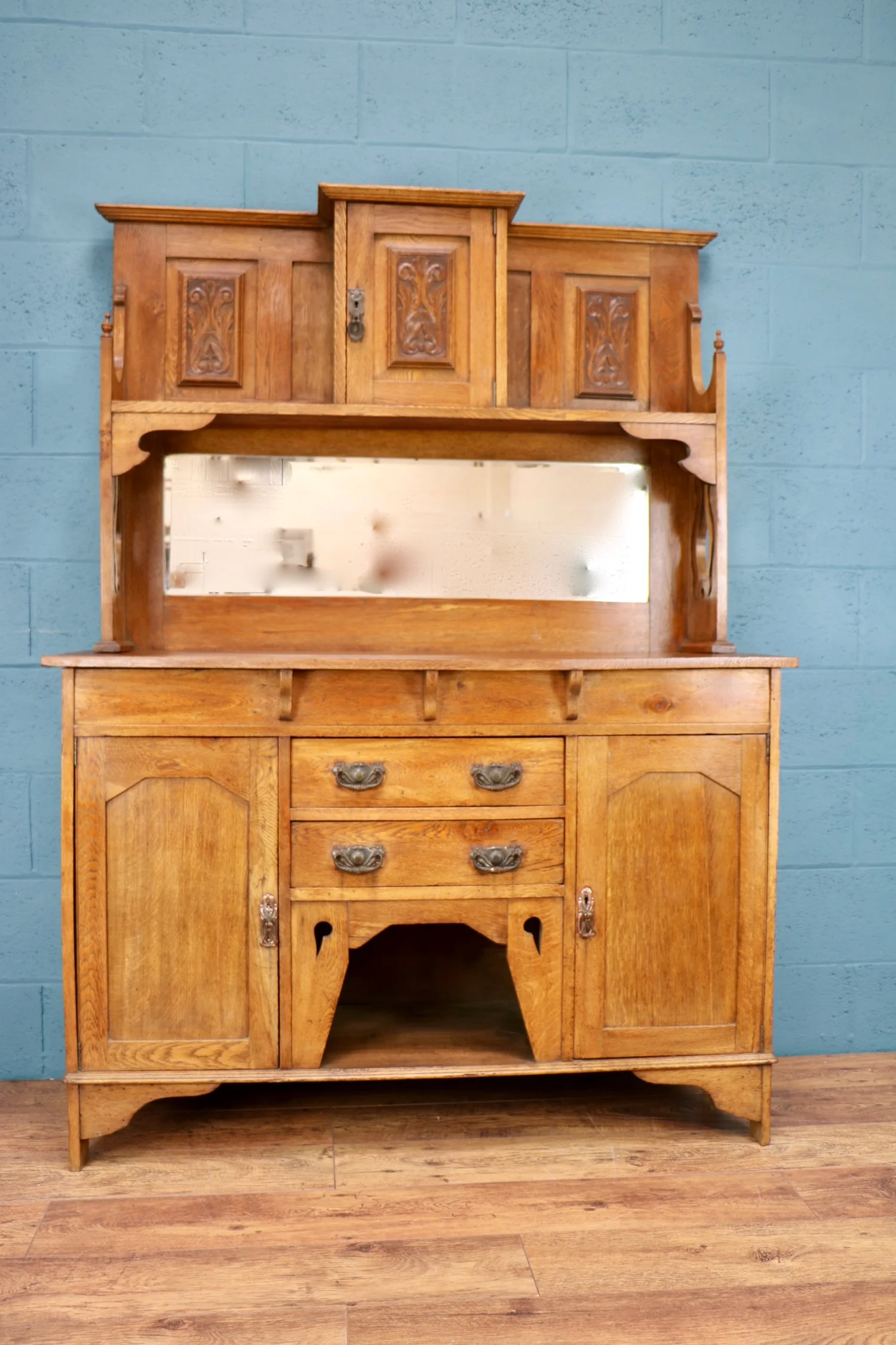 Arts and Crafts, Oak, Sideboard, dresser,