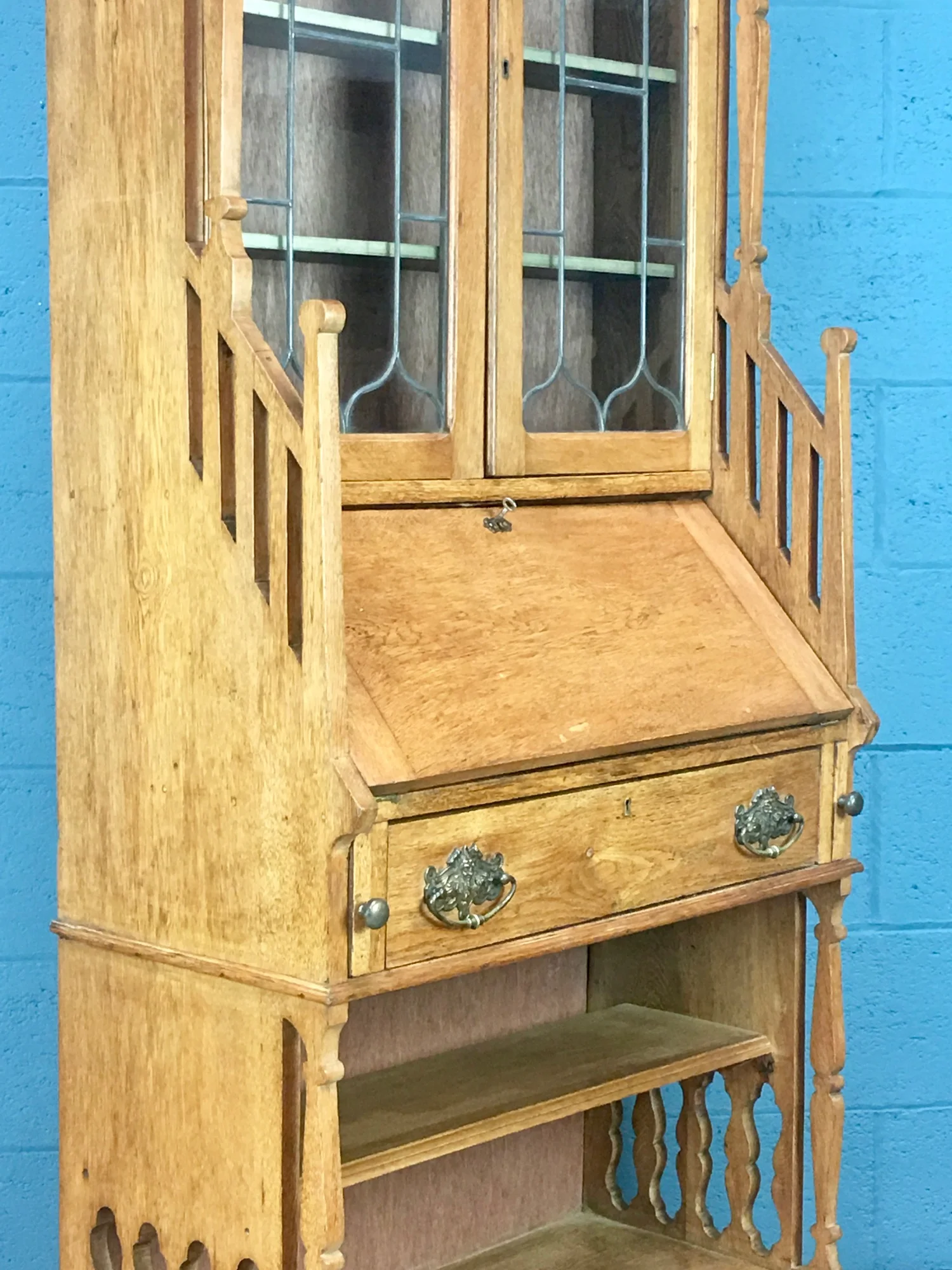 Arts and Crafts, Bureau, Bookcase