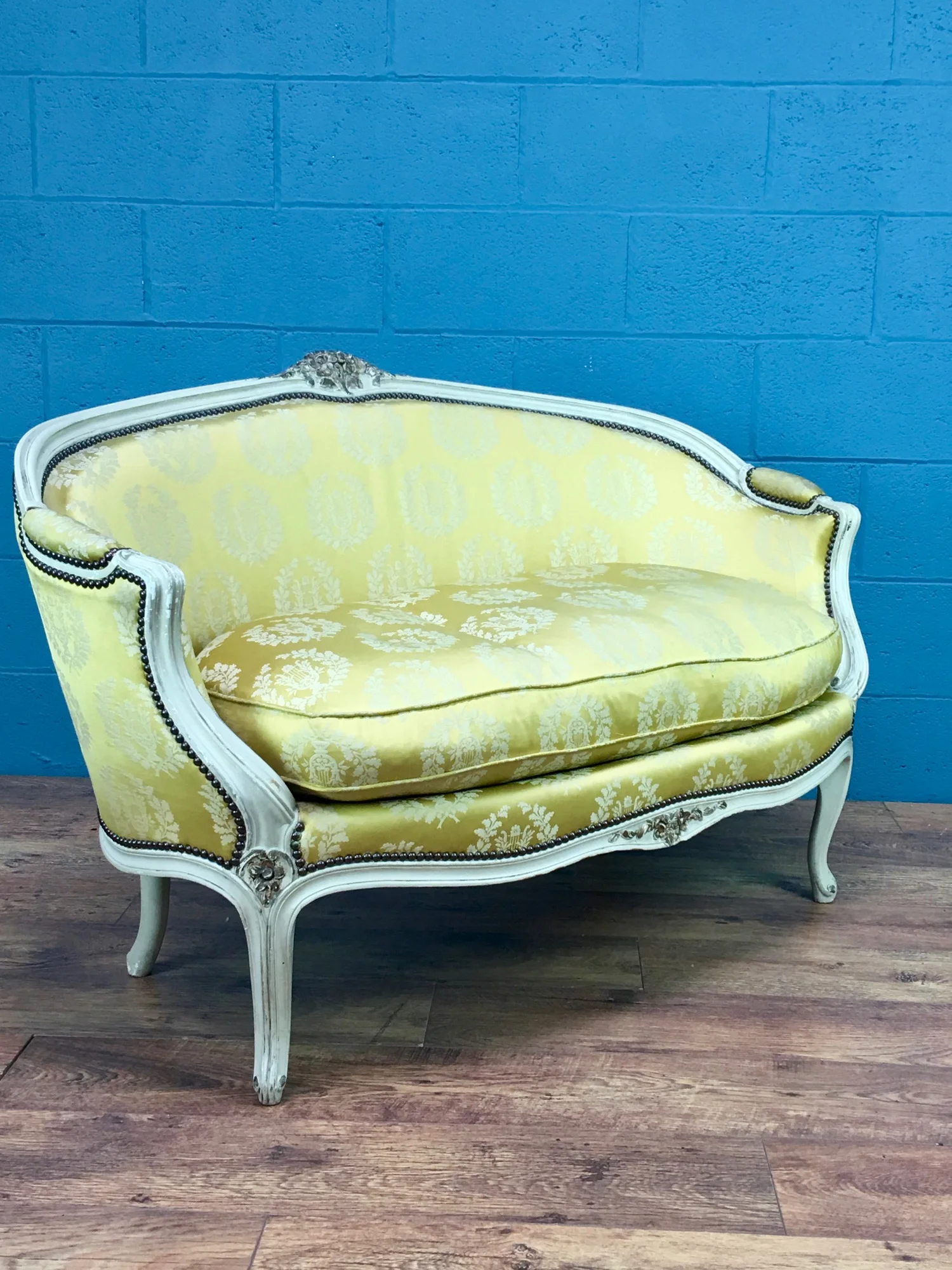 Louis XV Style Painted Sofa