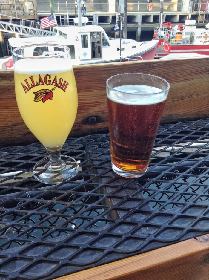 Closing out the weekend by enjoying dinner and cold brews at Flatbread