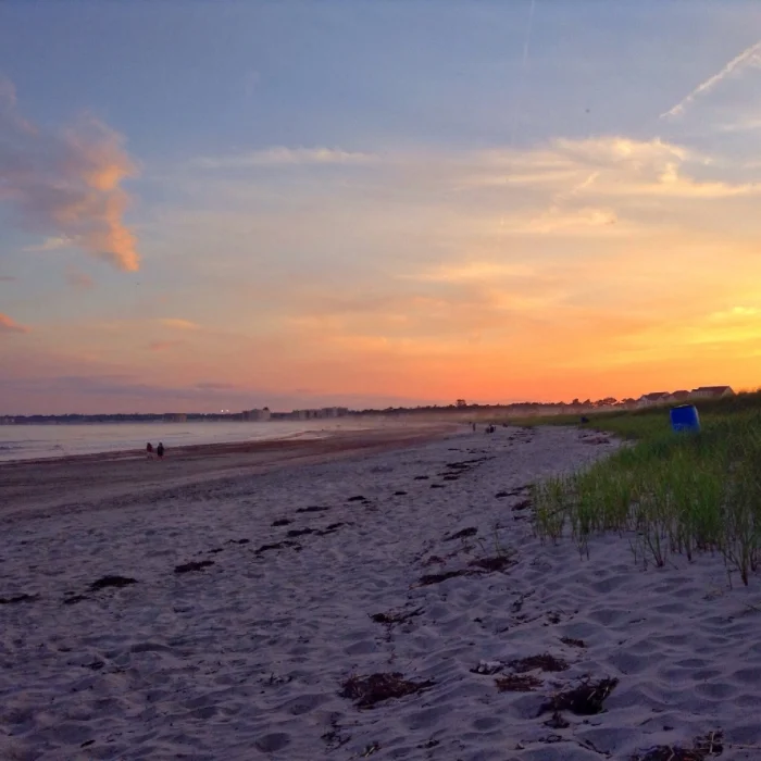 Sunsets on the beach