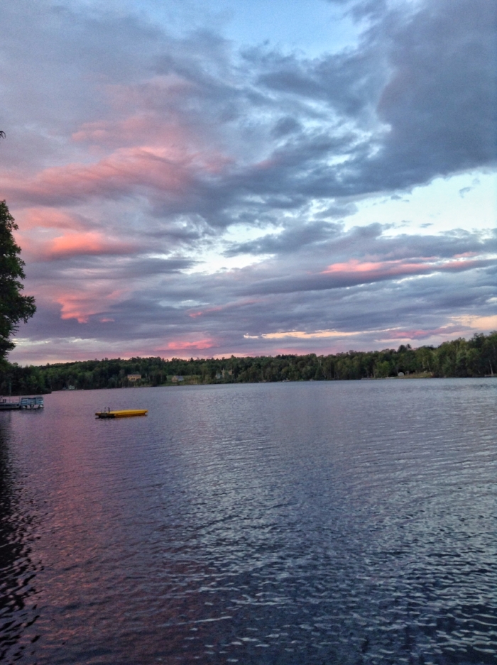 Summer nights spent on the lake