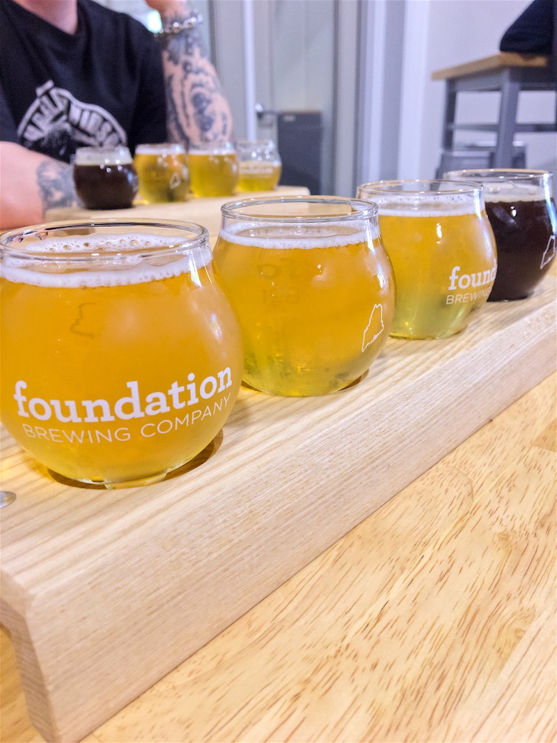 Making a visit to one of our favorite local breweries, Foundation Brewing Company