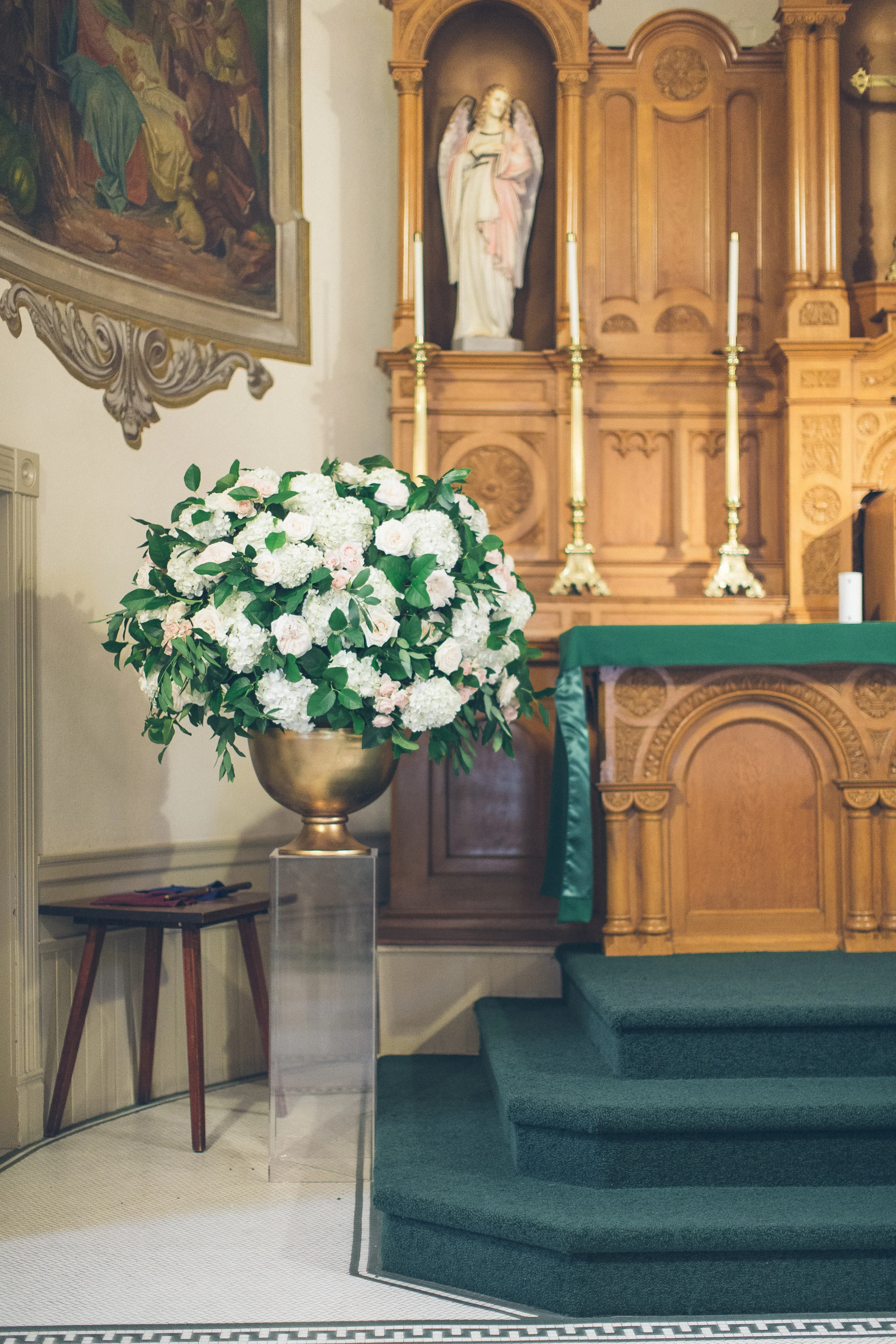 bridalbliss.com | Ben Pigao Photography | St. Patrick Church Ceremony | Wedding Reception at Portland Art Museum | Bridal Bliss Event Design and Planning