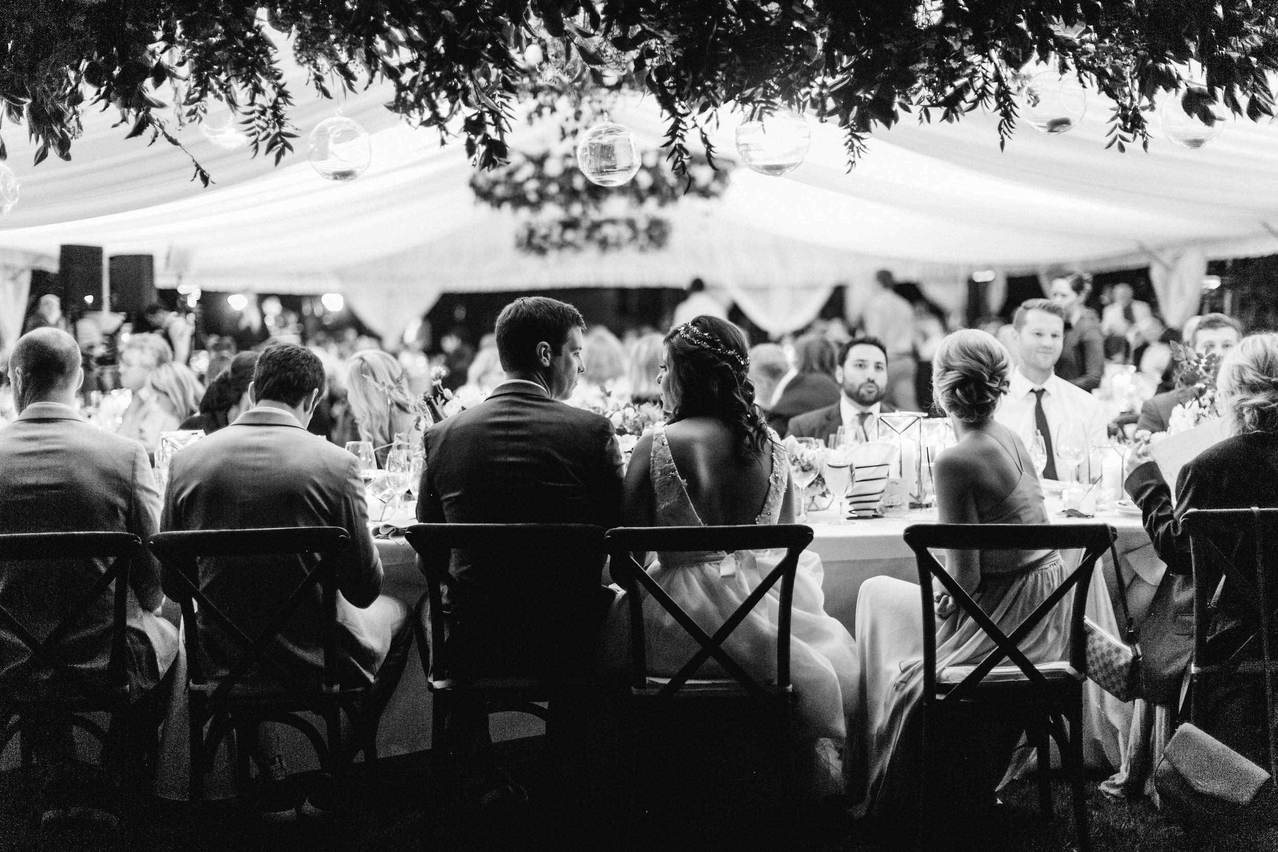Outdoor Pronghorn Resort wedding reception