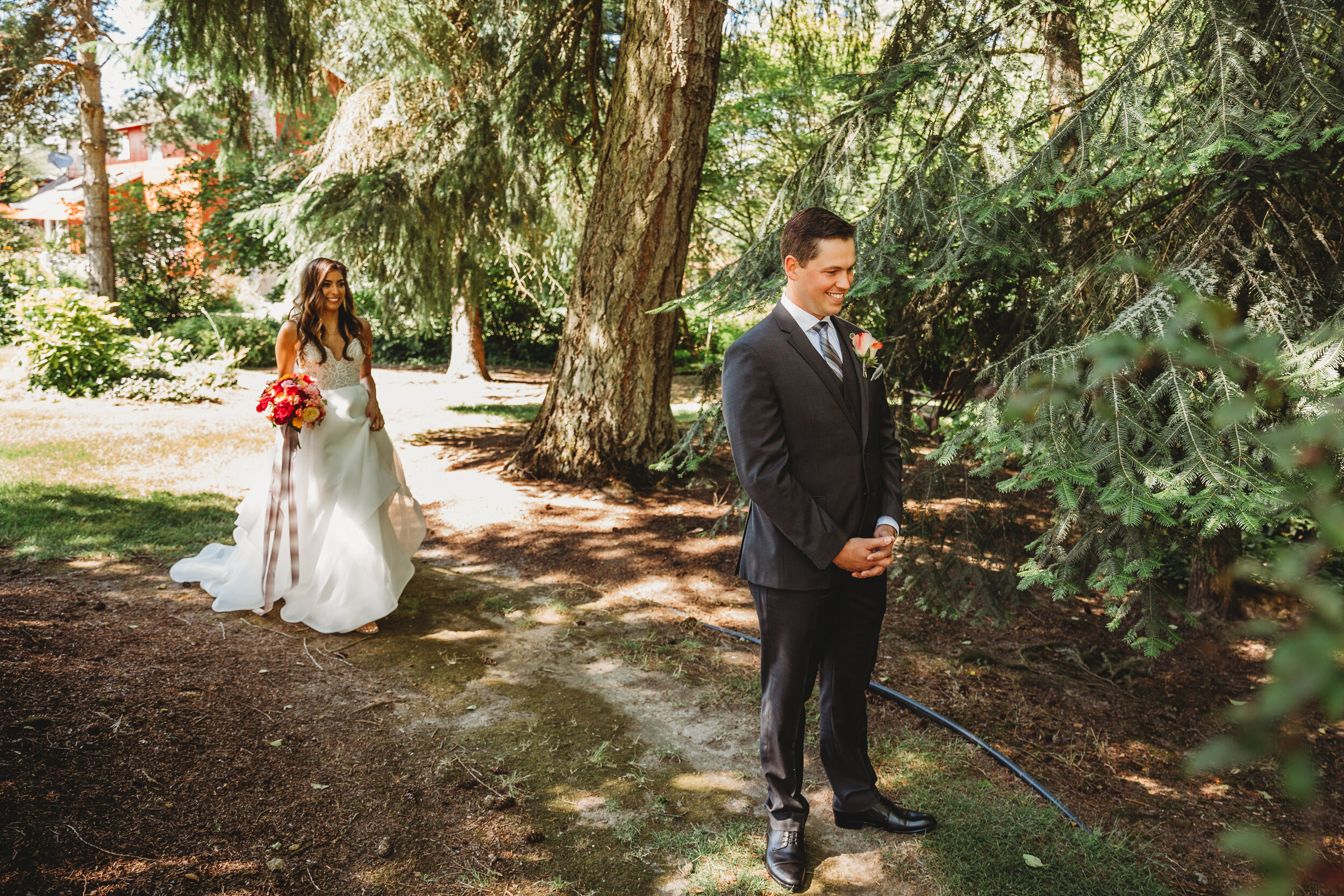 Bridalbliss.com | Portland Wedding Planner | Oregon Event Design | A Lovely Day Photography | First Look