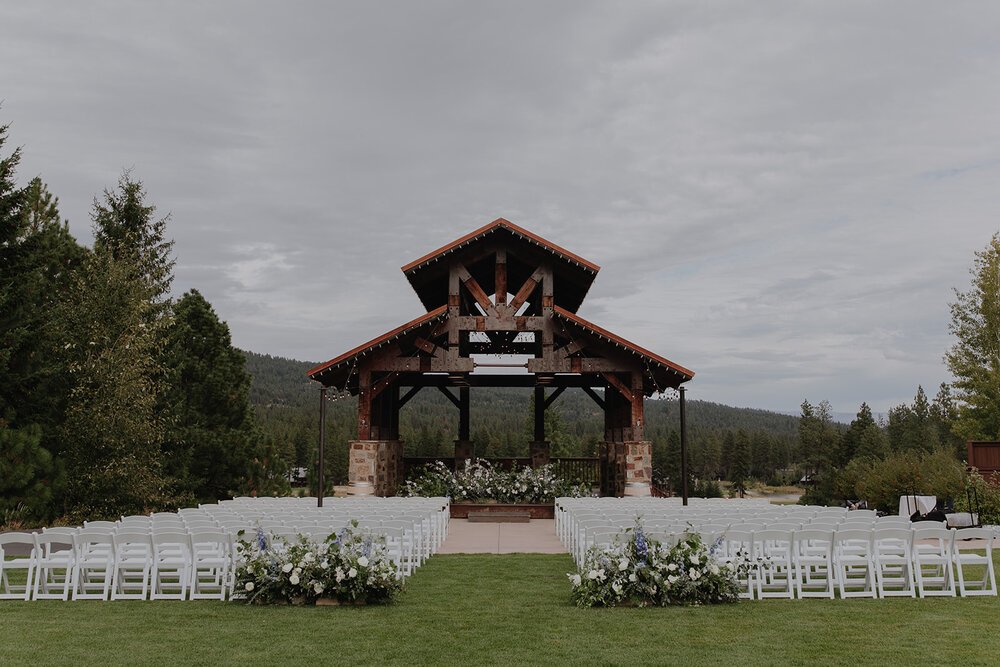 Tipple Hill Gazebo wedding ceremony at Swiftwater Cellars 