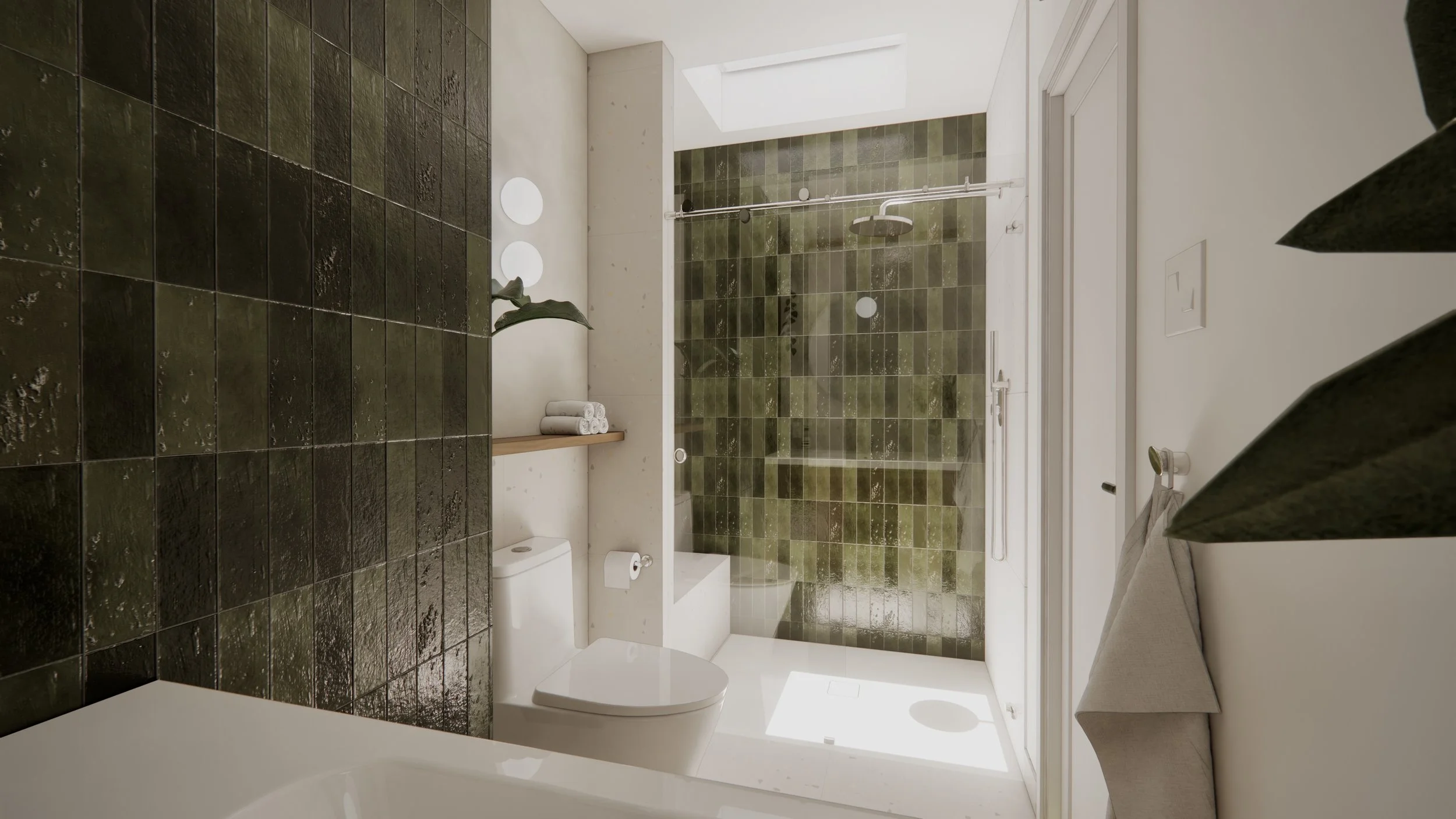 MAISON VERTE - SALLE DE BAIN