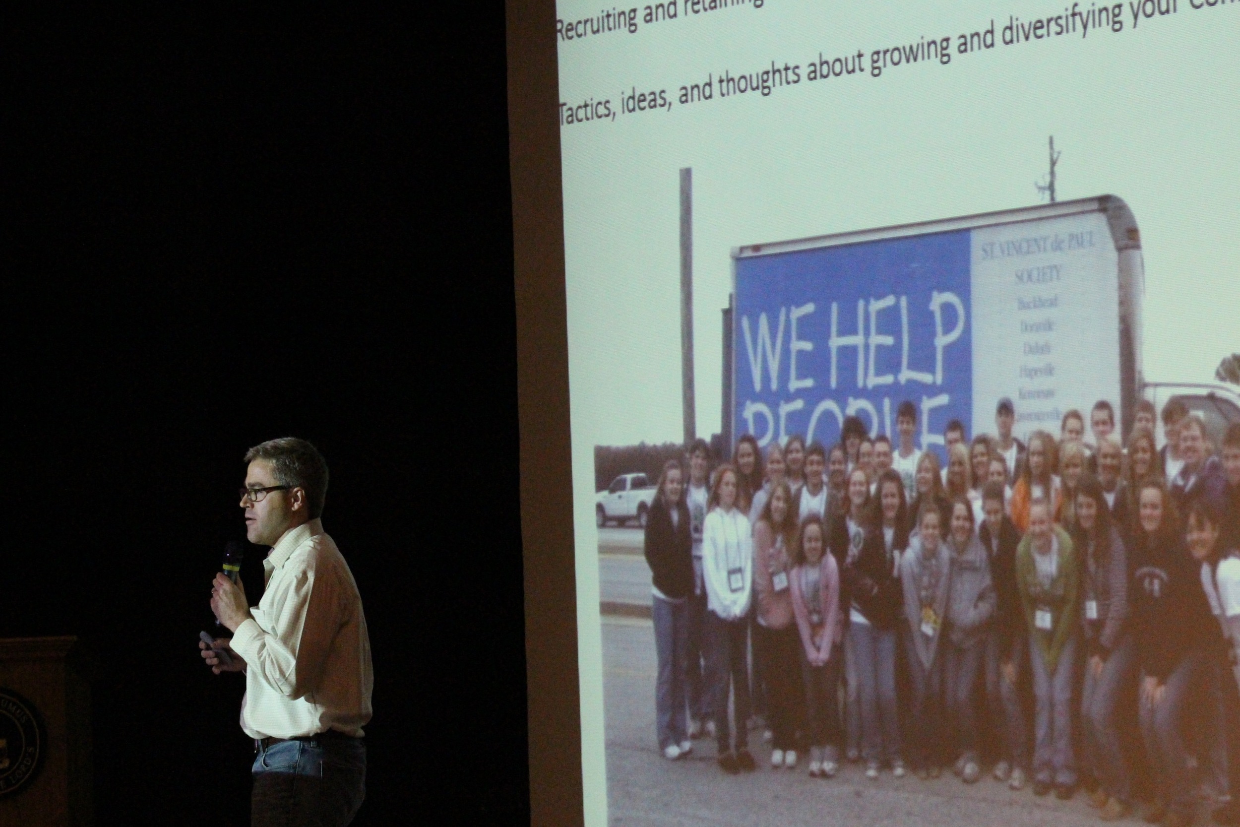 Kyle Reis, Council President, Addresses Growth Strategies for Conferences