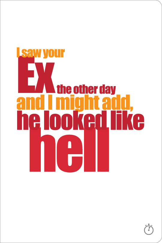 YOUR EX {TAP TO ENLARGE...THEN TOUCH + HOLD TO SAVE }