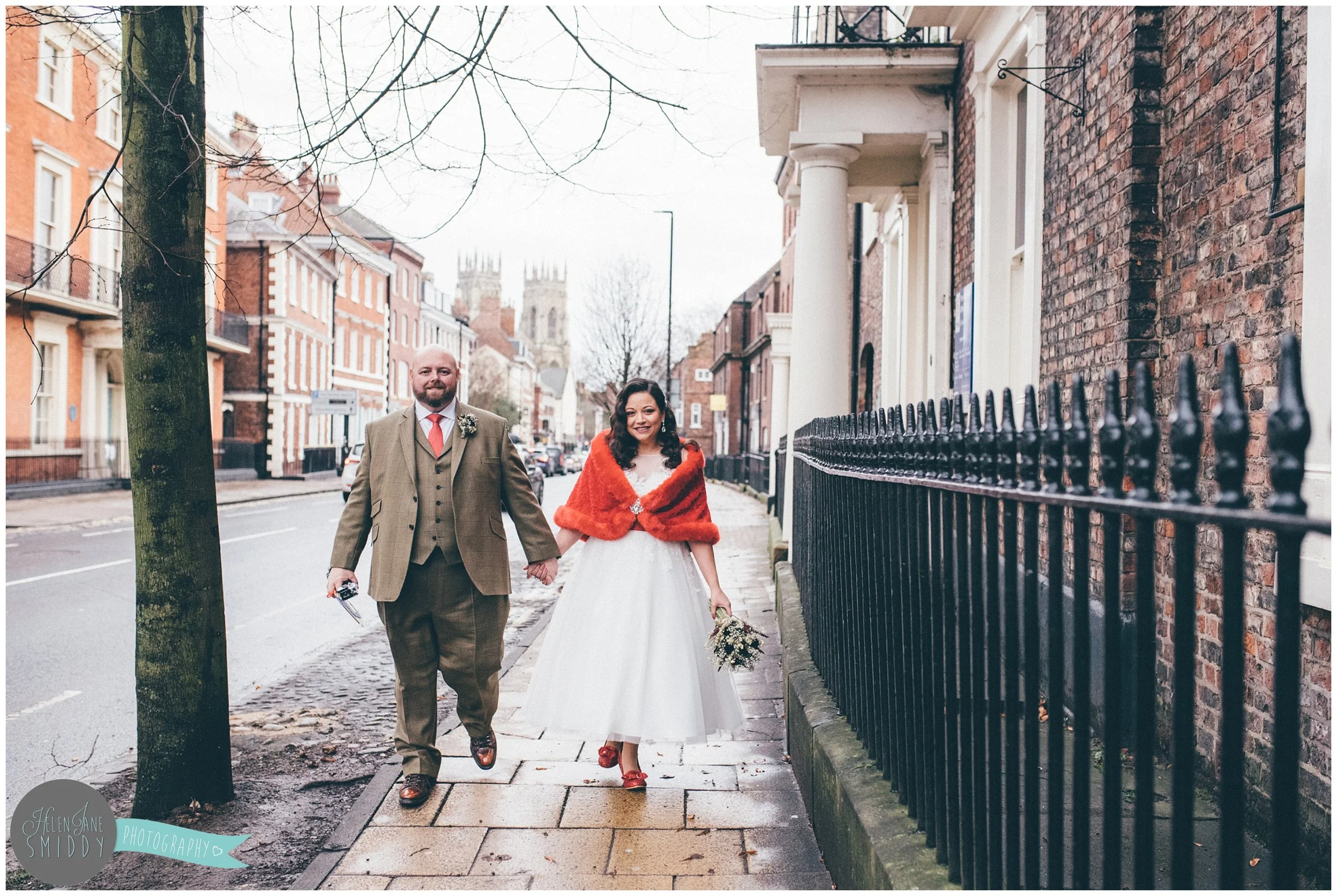 A Festive and intimate Christmas Eve Wedding, York - Graziella and Ian