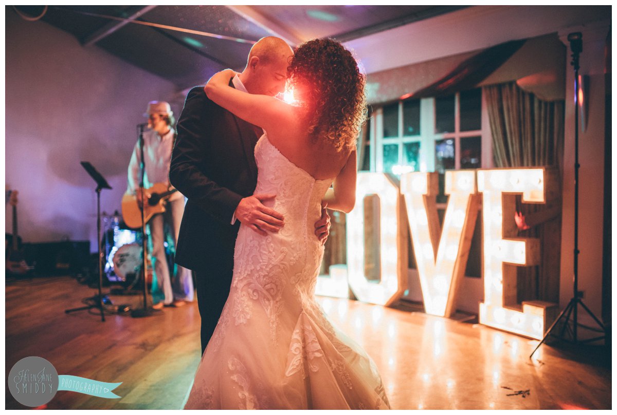 Dom and Lyssa share a beautiful First Dance at Mere Court Hotel in Knutsford.