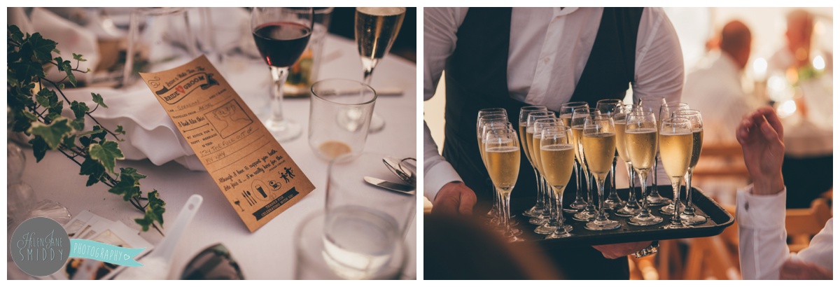 Weddings speeches shot by Cheshire wedding photographer at Barn Drift in Norfolk.