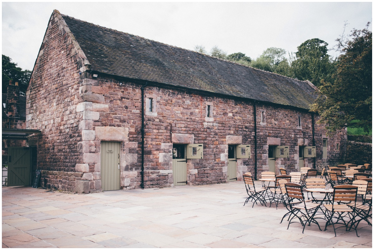 The Ashes wedding barn in Staffordshire.