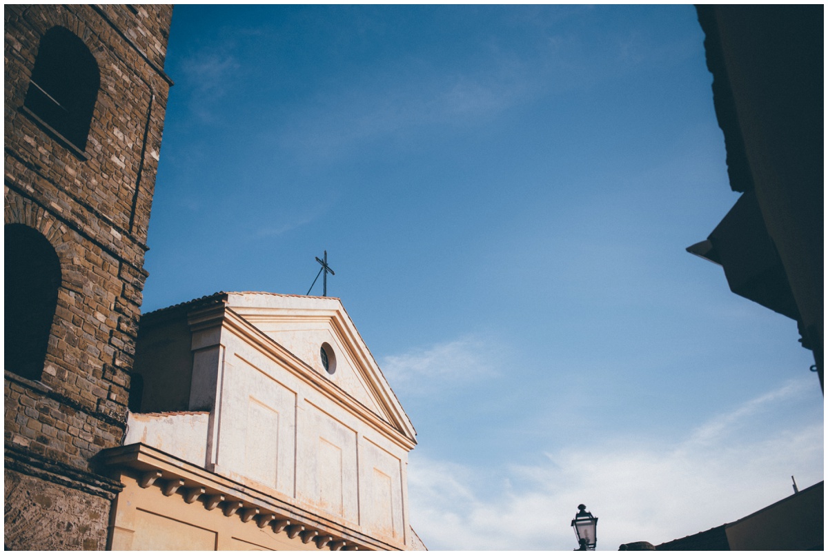 Stunning hiltop church in Santa Maria Di Castellabate.