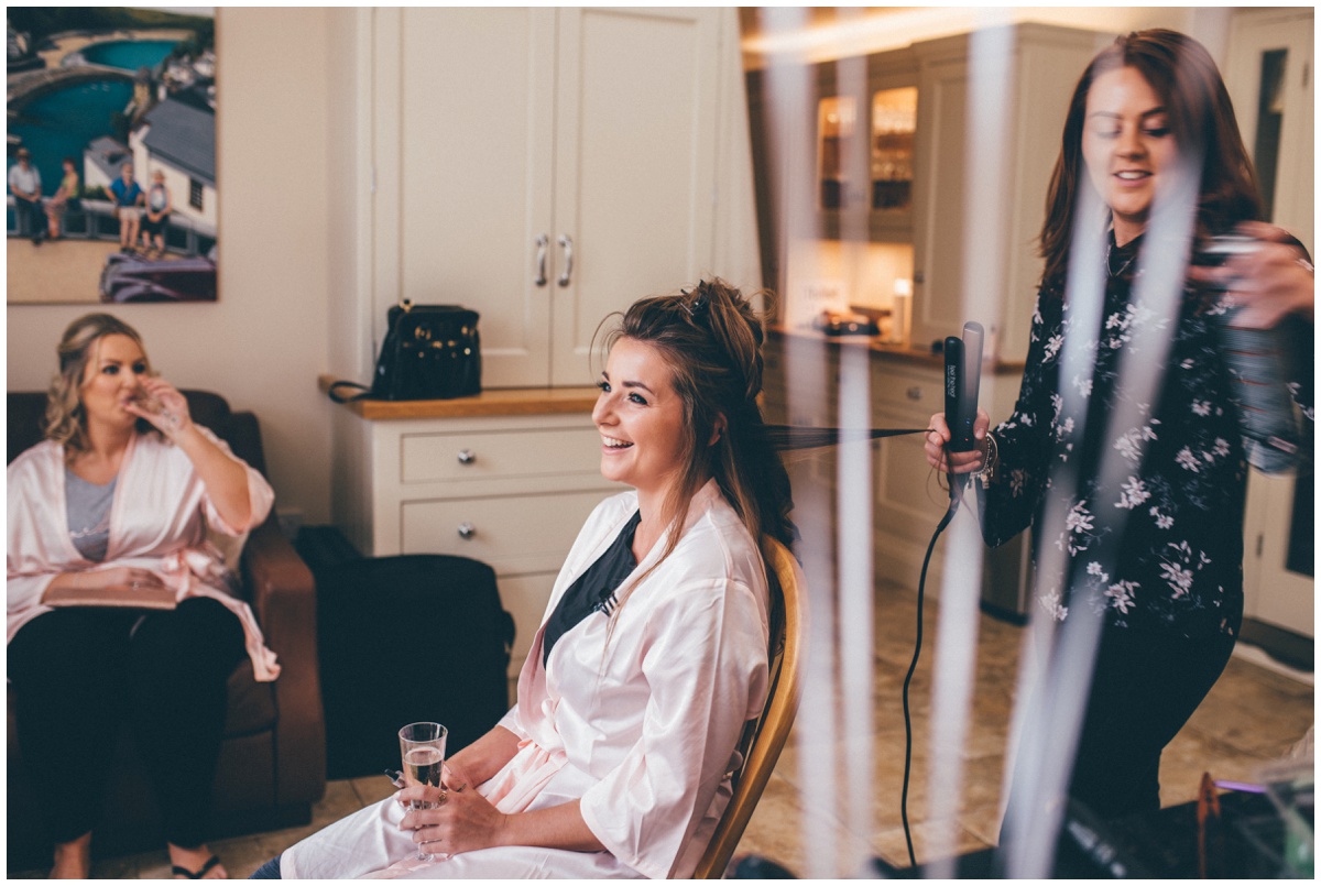 Make You Up do the bridal make-up for the Cheshire wedding.