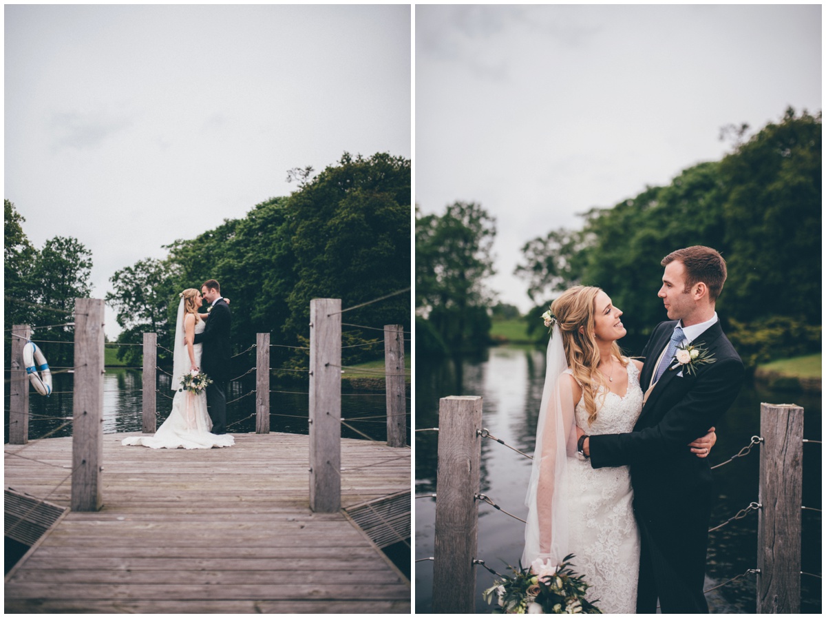 The newlyweds at Merrydale Manor.