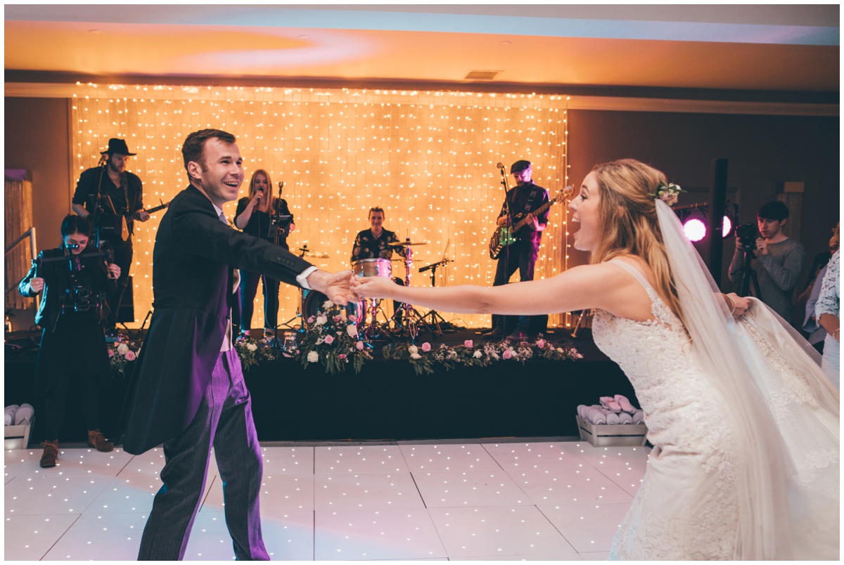 First Dance at Merrydale Manor in Cheshire.