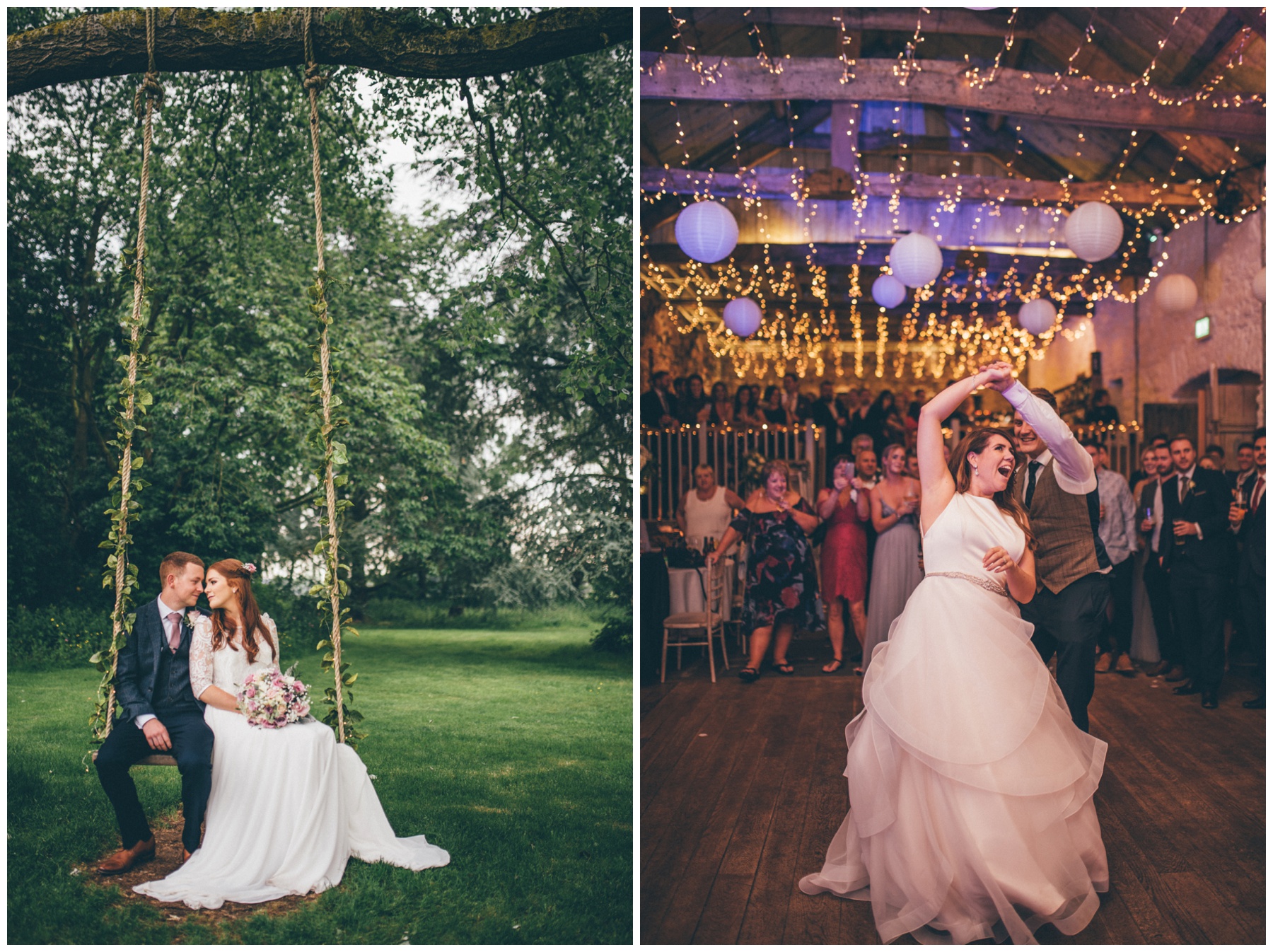 Trafford Hall wedding and the First Dance at an Askham Hall wedding.