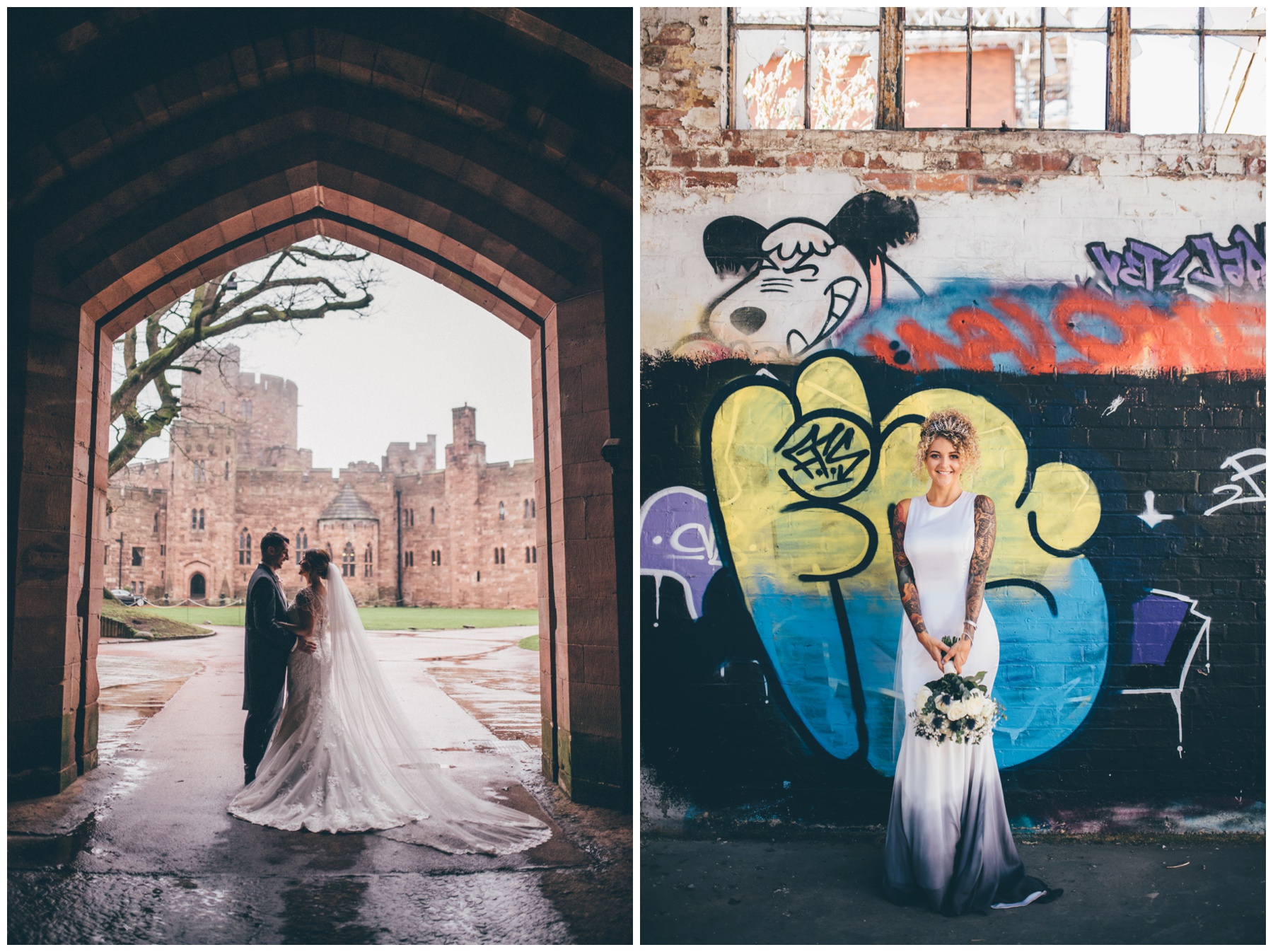 Peckforton Castle and Oddfellows in Cheshire.