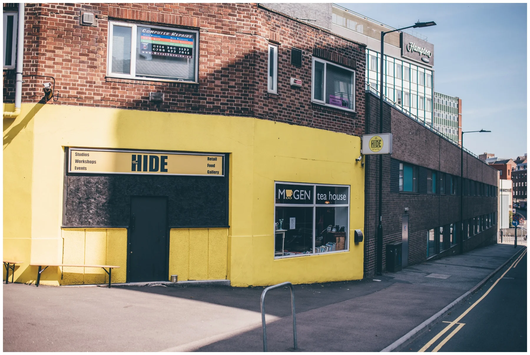 Sheffield city centre wedding, The Hide.