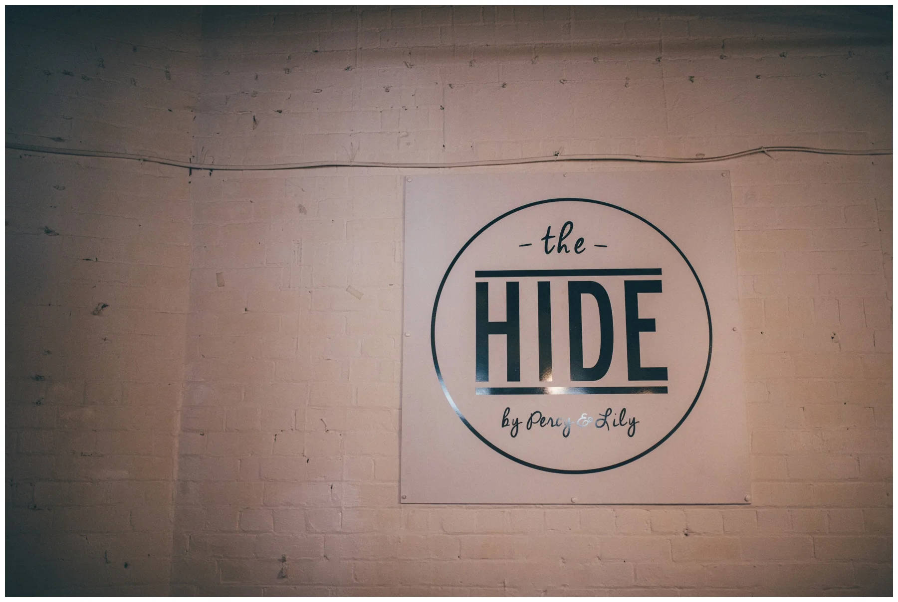 Creative wedding venue in Sheffield, The Hide.
