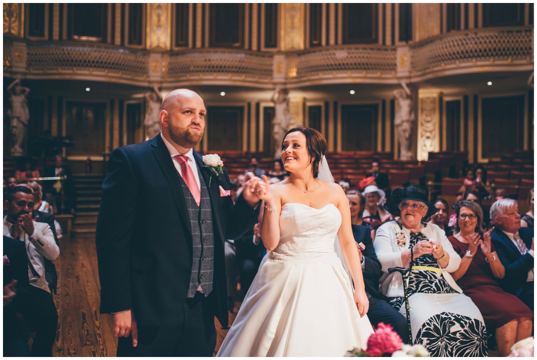 St Georges Hall wedding in Liverpool City Centre.