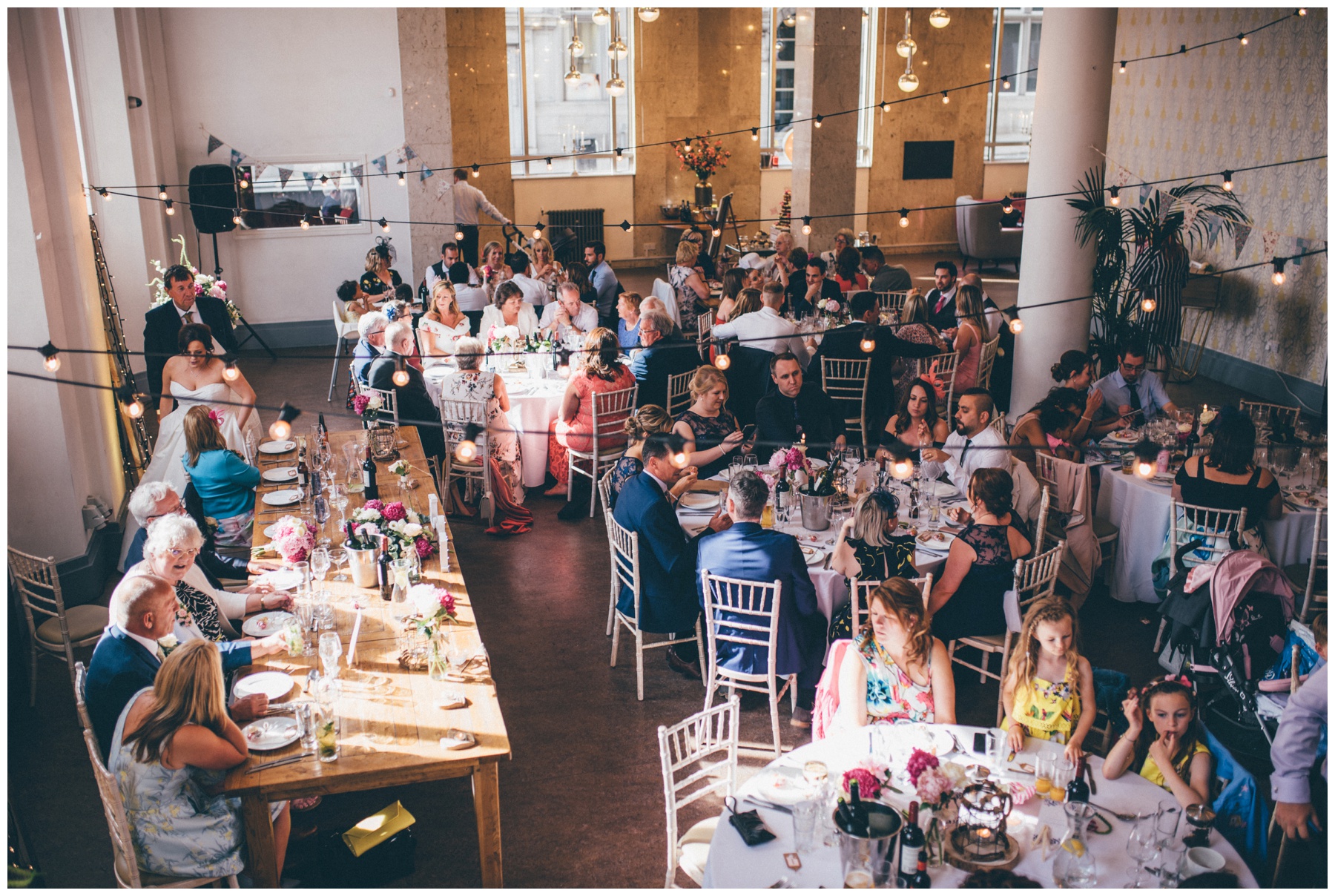Speeches at Wedding venue, Oh Me Oh My in Liverpool City Centre.