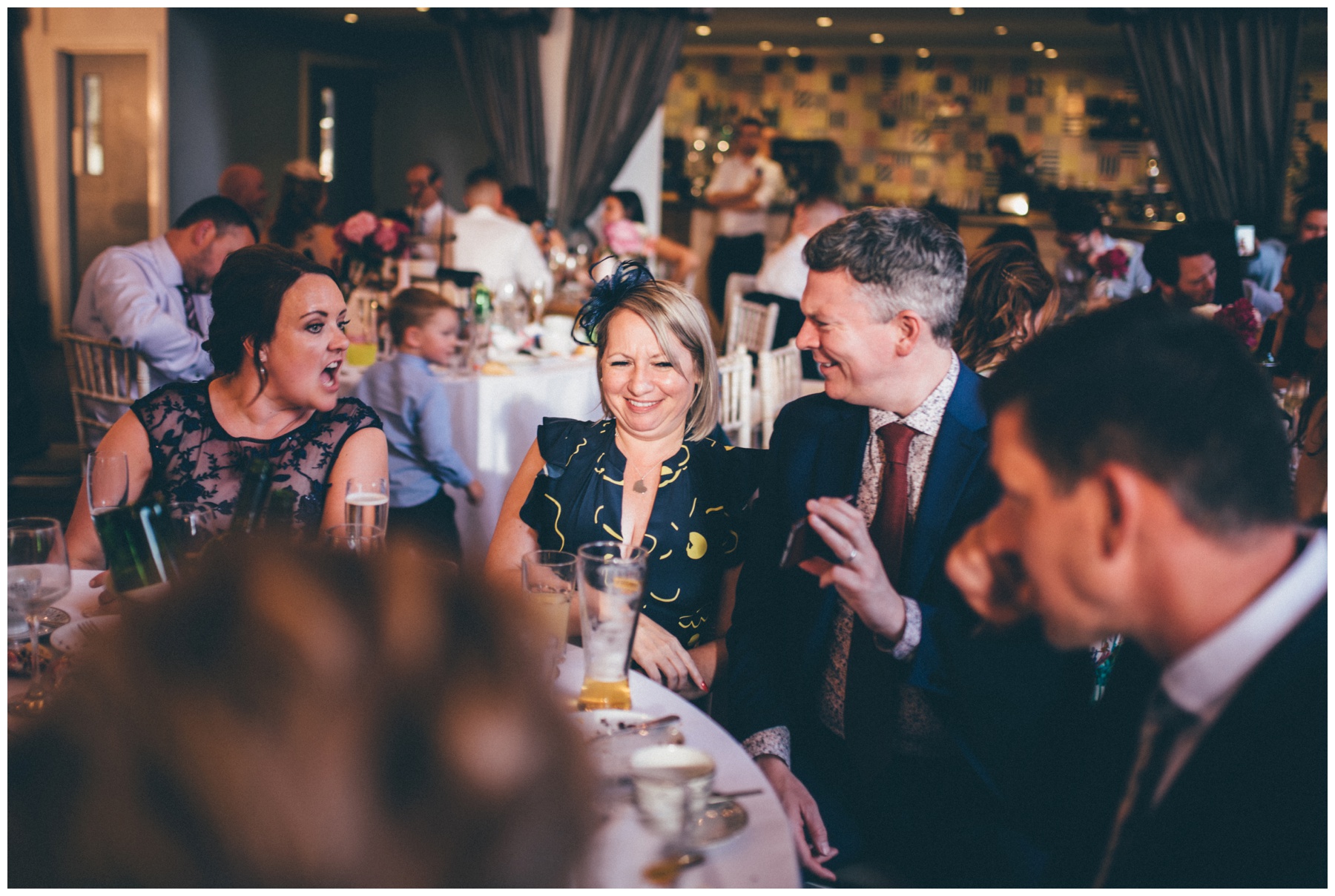 Speeches at Wedding venue, Oh Me Oh My in Liverpool City Centre.