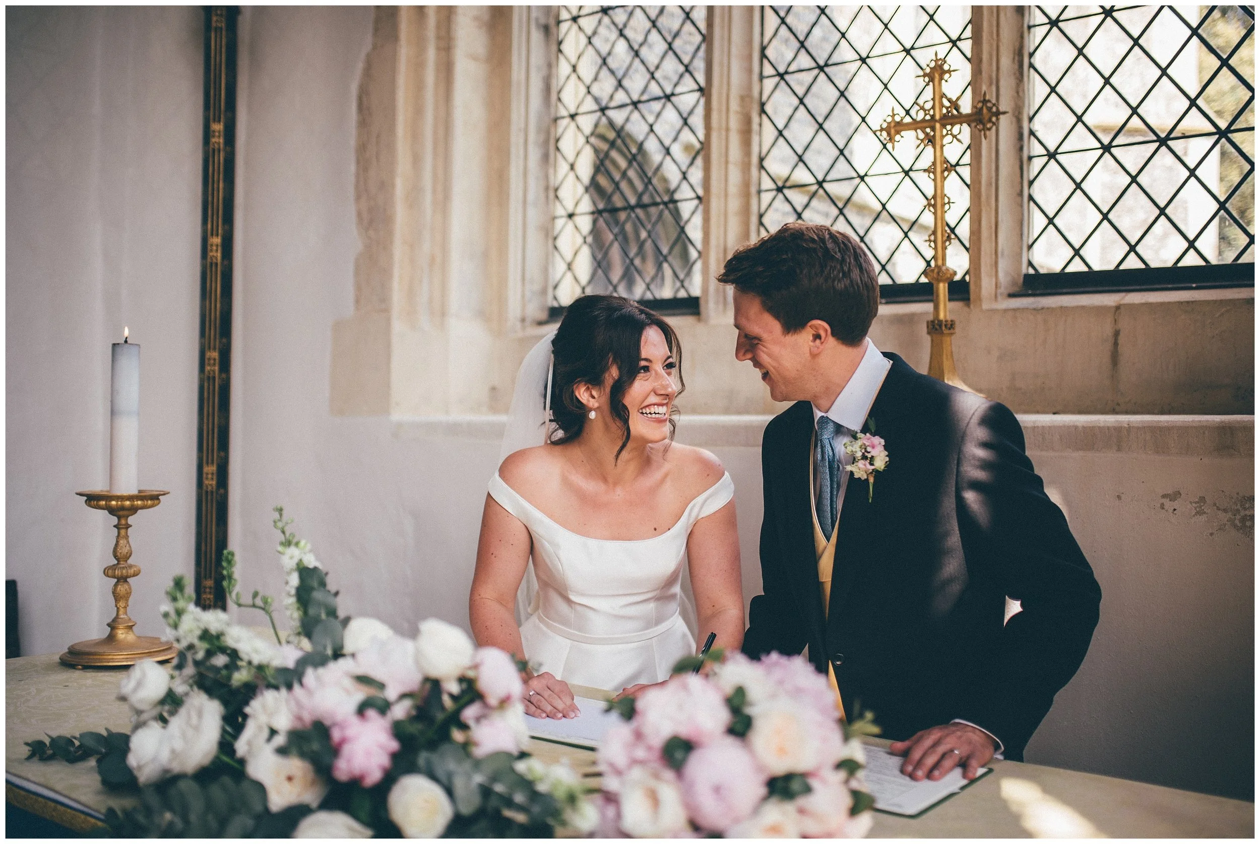 Wedding at St Edmunds Church in Southwold.