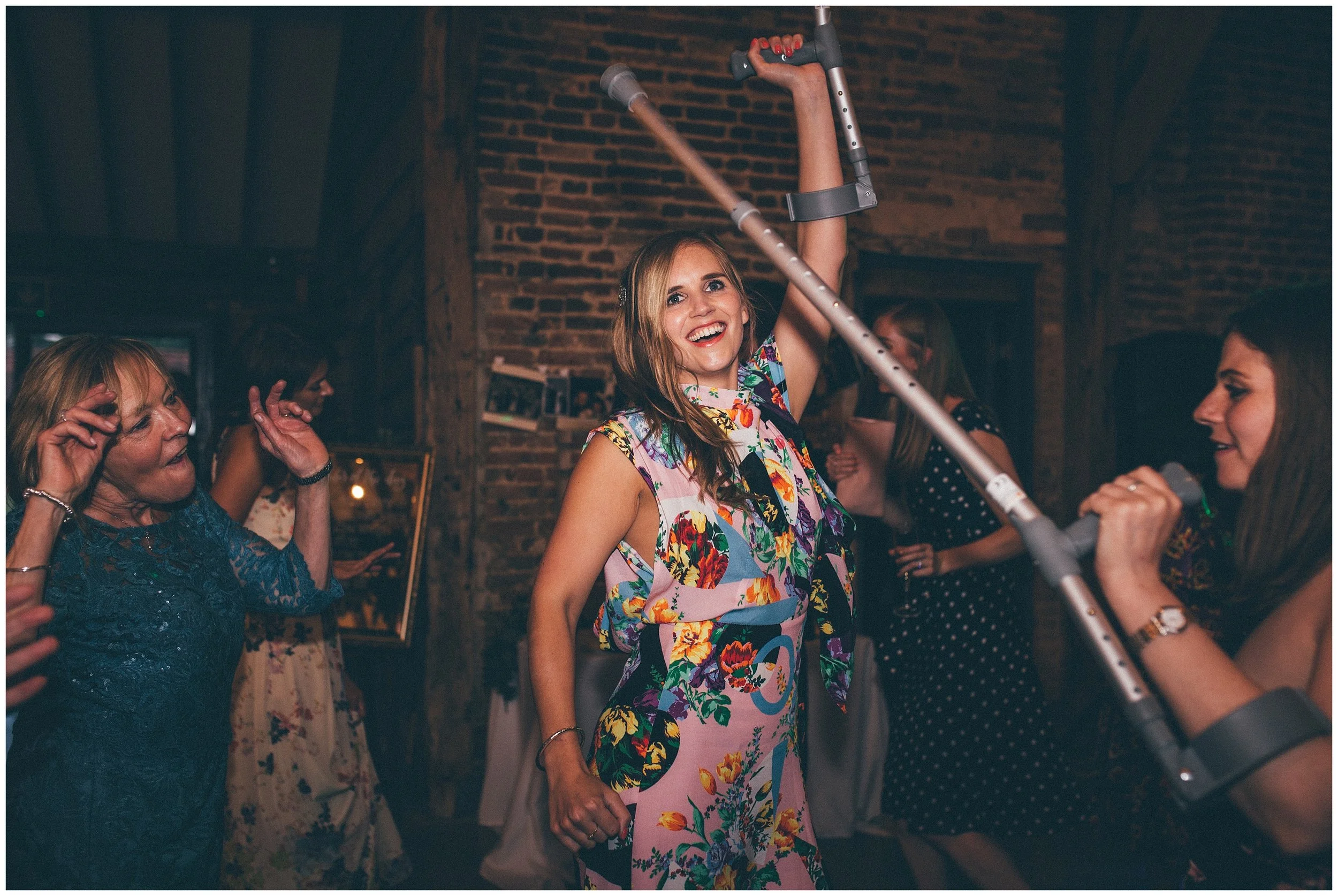 Wedding party at Henham Park wedding barns in Soutwold.