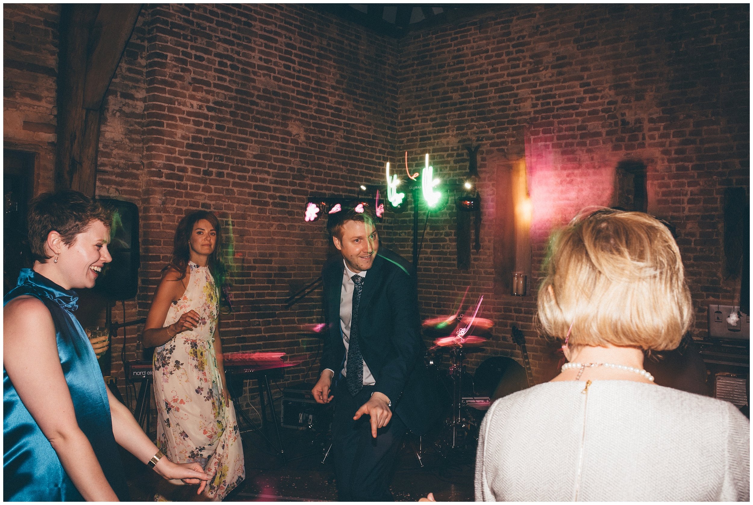 Party on the dancefloor at Henham Park.