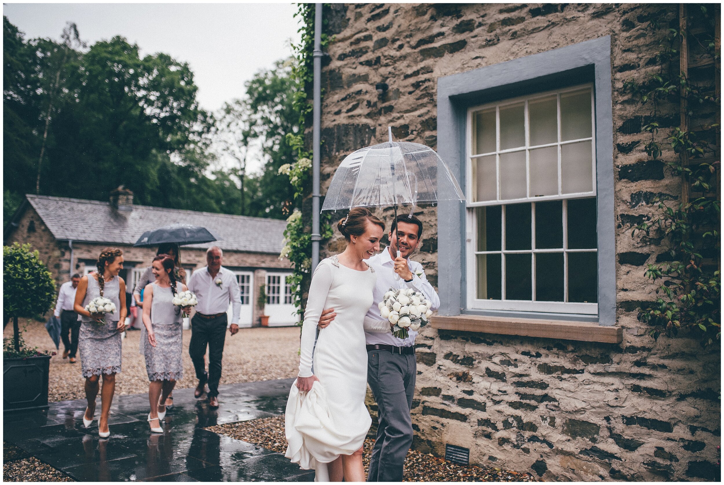 Silverholme Manor wedding photographed by Cheshire wedding photographer in the Lake District.