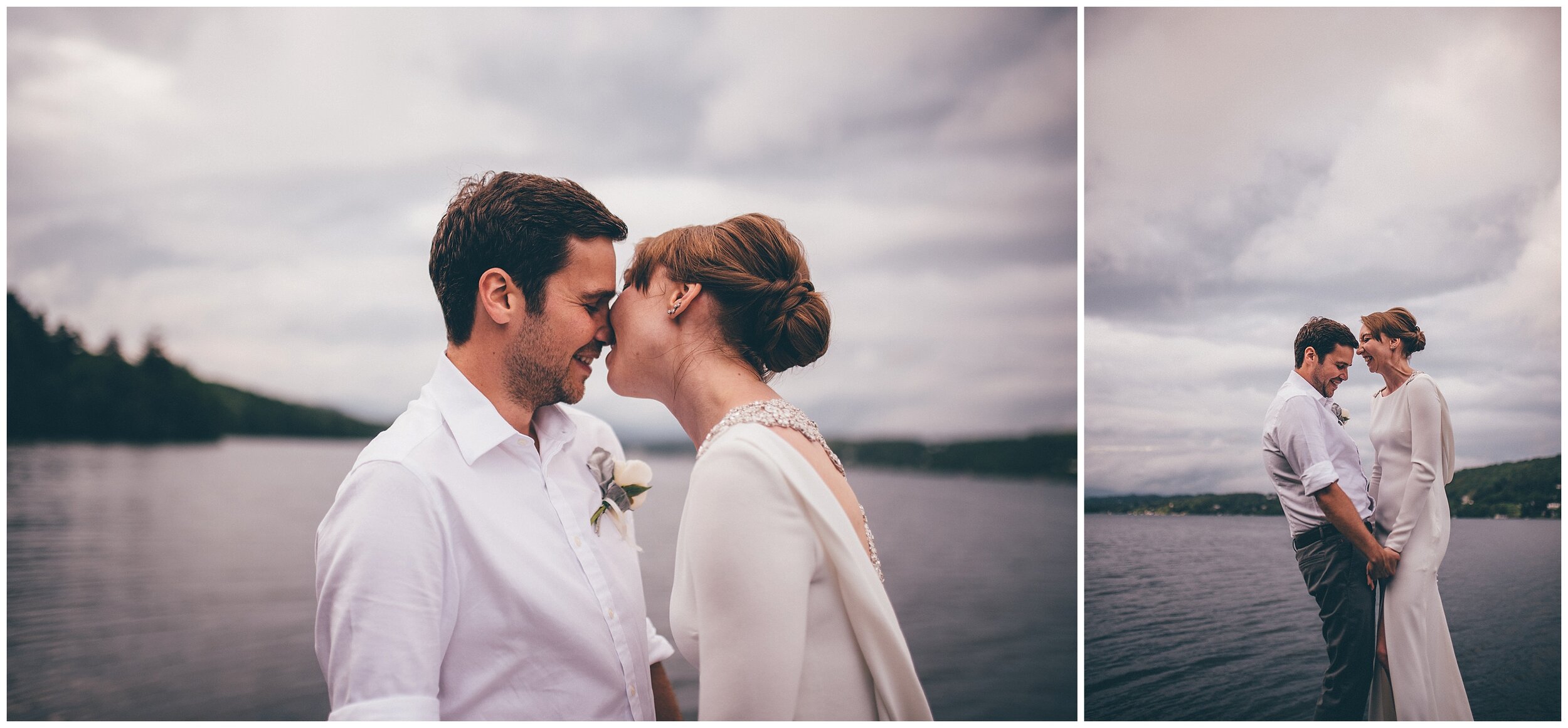 Wedding photography at Grubbins Point in the Lake District.