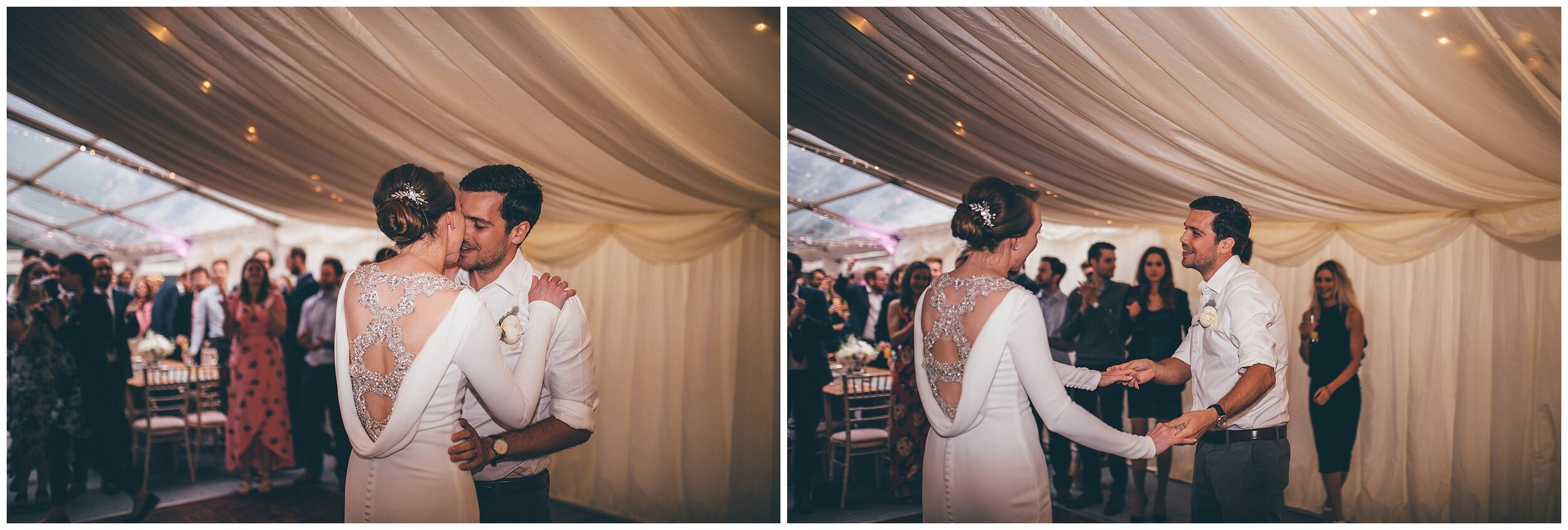 First Dance at Silverholme manor, Graythwaite Estate wedding in the Lake District.