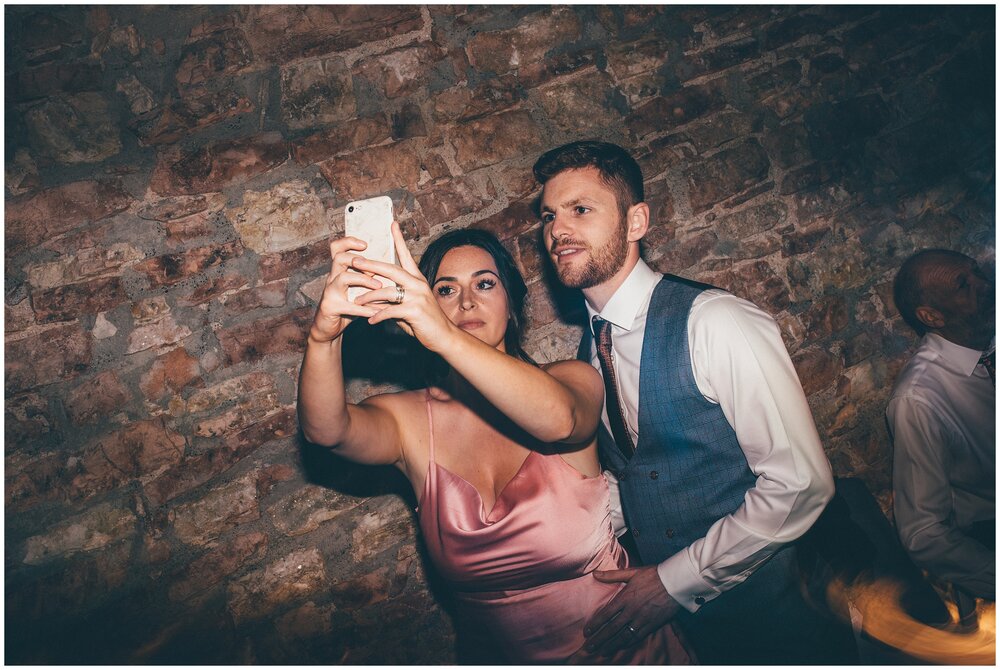 Wedding day selfie in Salo, Lake Garda.