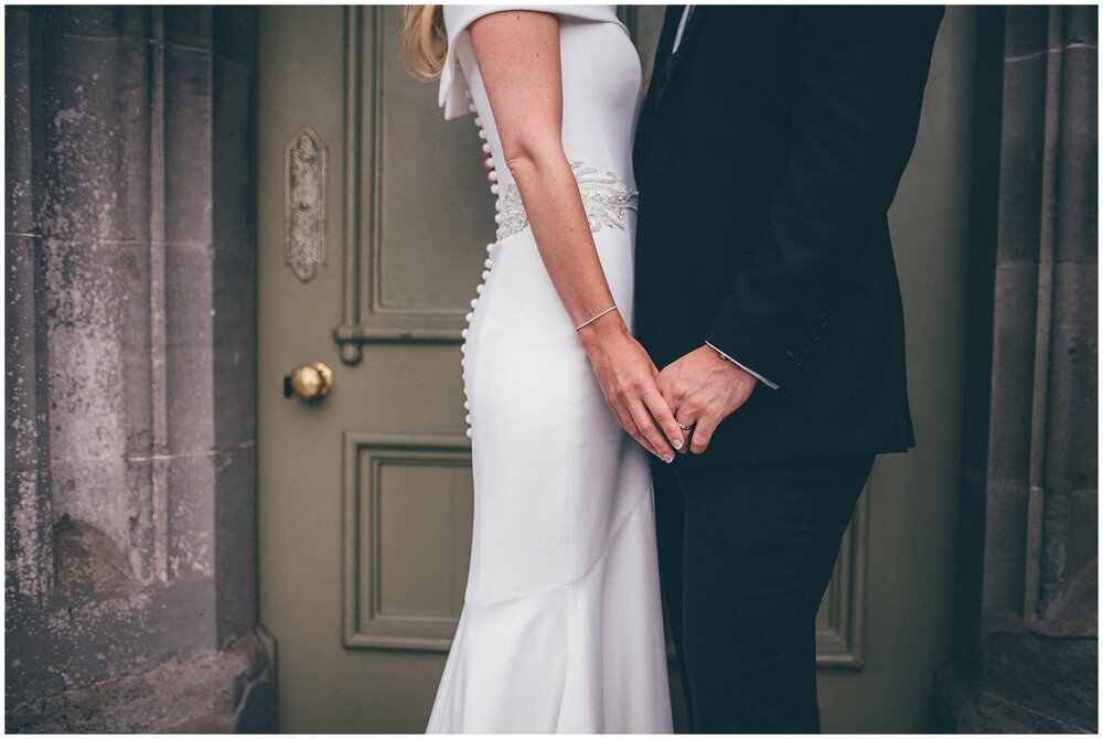 Beautiful bridal portraits by Cheshire wedding photographer, Helen Jane Smiddy Photography at Lemore Manor in Hereford.