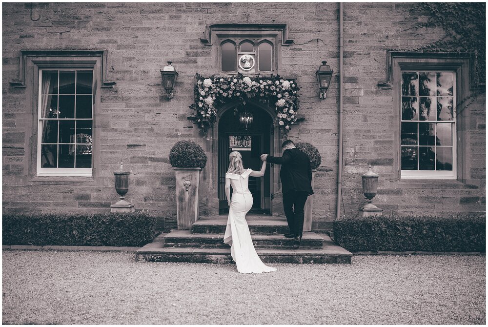 Beautiful bridal portraits by Cheshire wedding photographer, Helen Jane Smiddy Photography at Lemore Manor in Hereford.