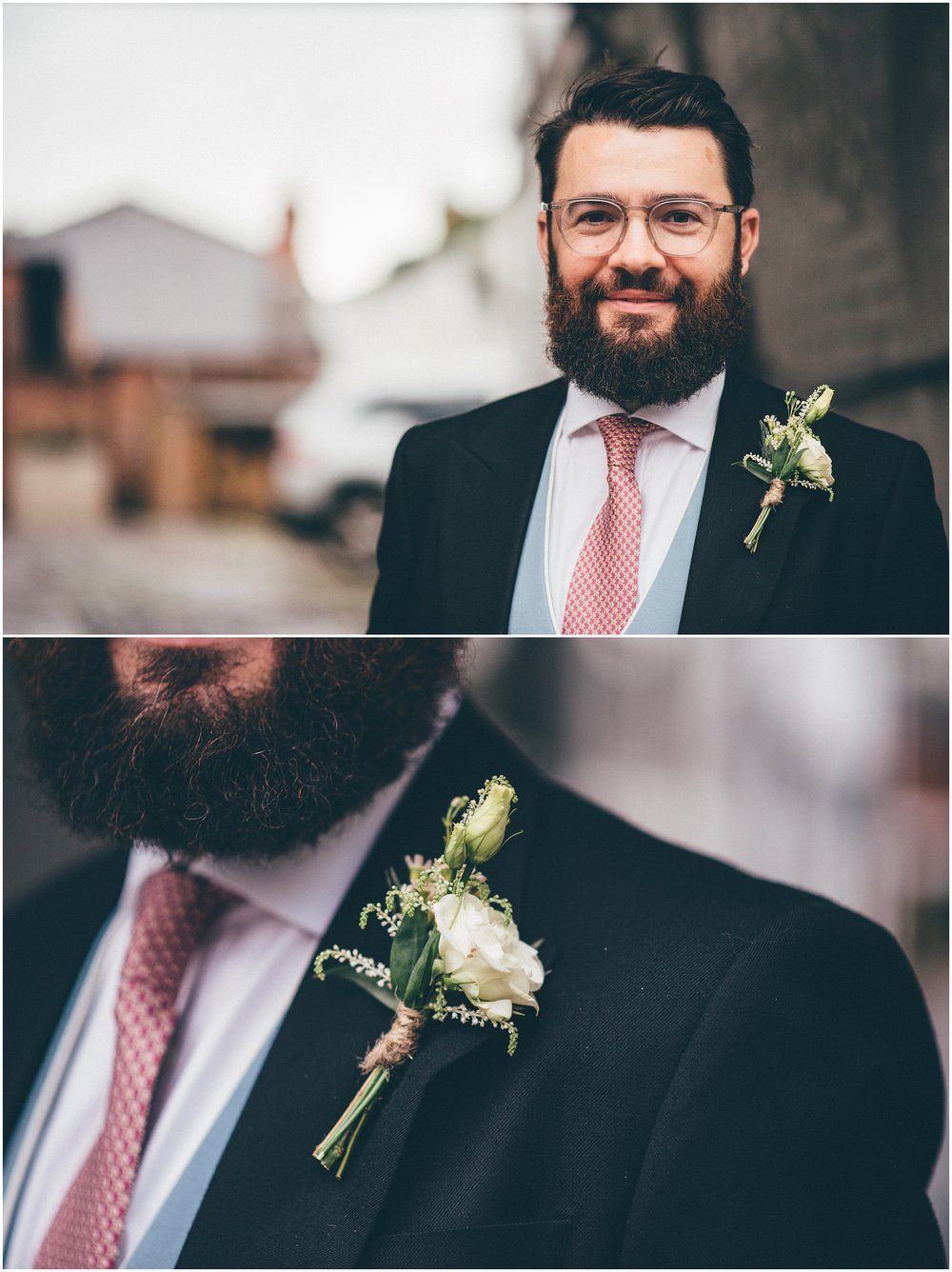 Details of the Grooms wedding day outfit