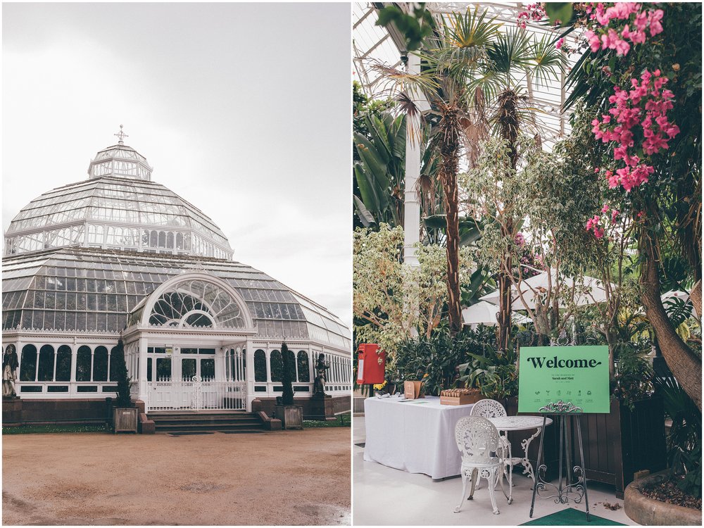 Sefton Palm House wedding venue wedding photographer