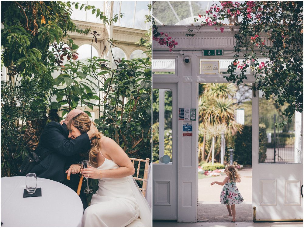 Spring wedding at Sefton Palm House in Liverpool, with Cheshire and North West wedding photographer.