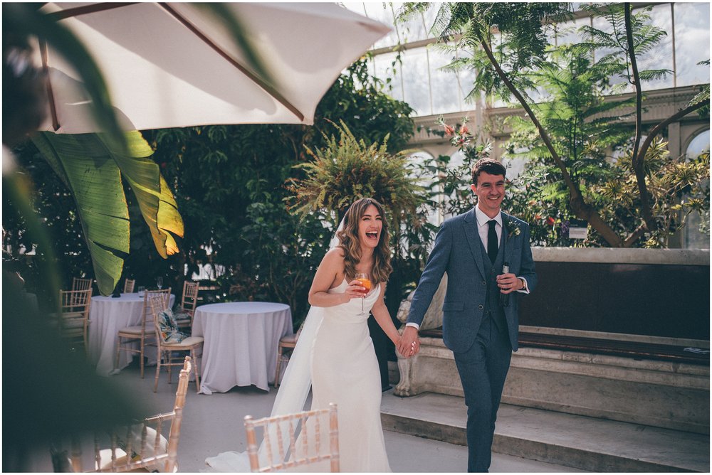 Cheshire, Liverpool and Manchester wedding photographer at Sefton Palm House summer wedding in Liverpool.