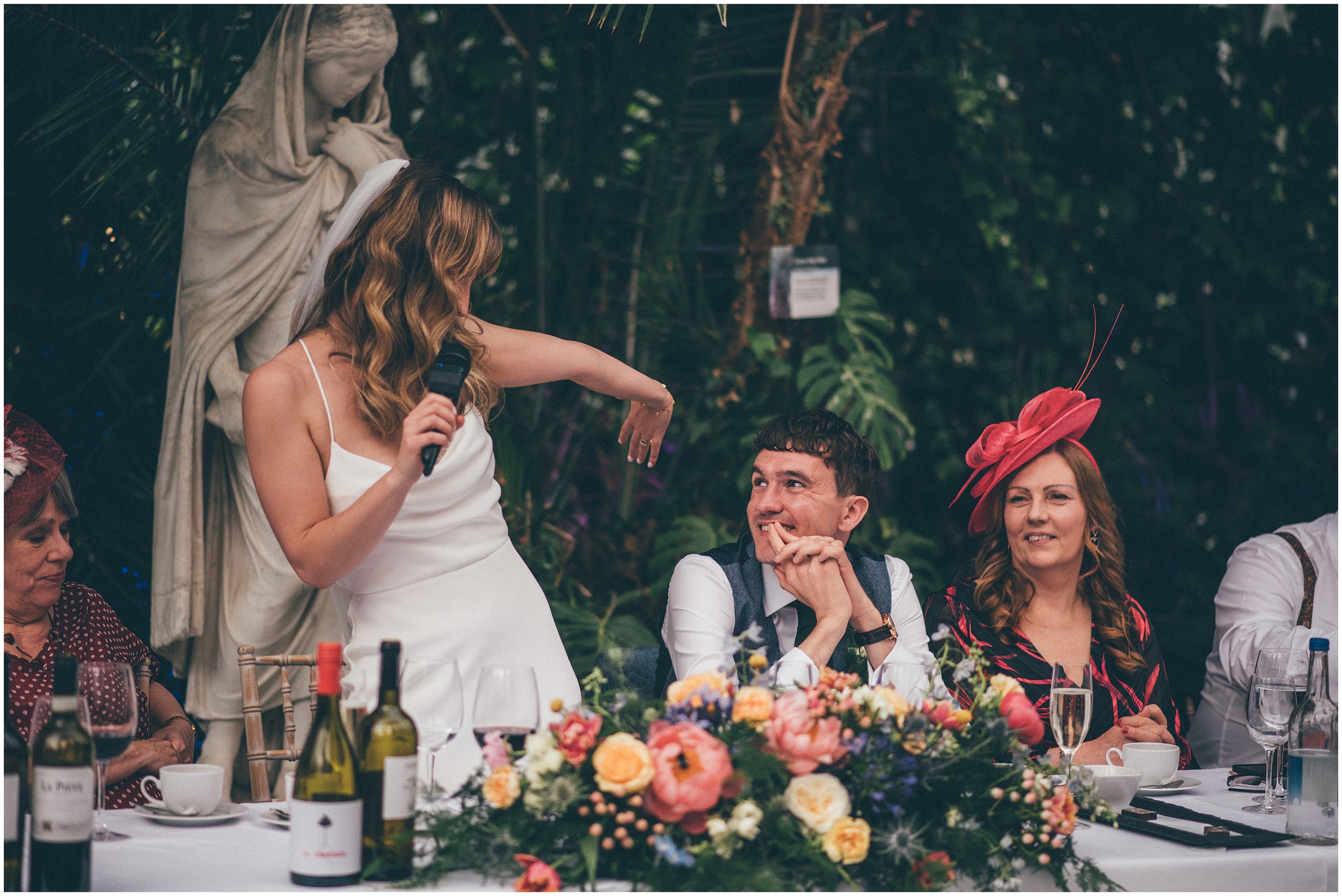 Cheshire, Liverpool and Manchester wedding photographer at Sefton Palm House summer wedding in Liverpool.