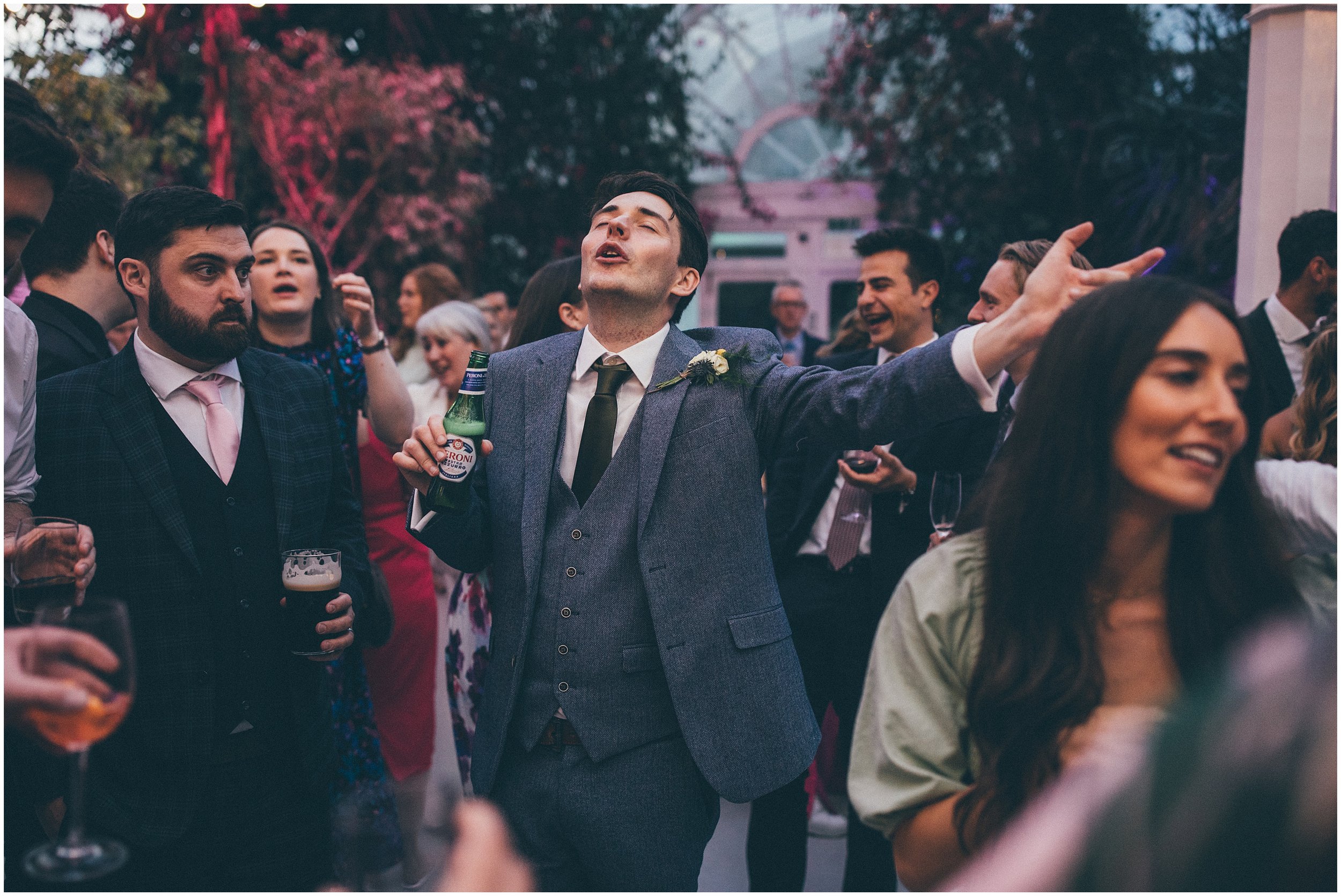 Cheshire, Liverpool and Manchester wedding photographer at Sefton Palm House summer wedding in Liverpool.