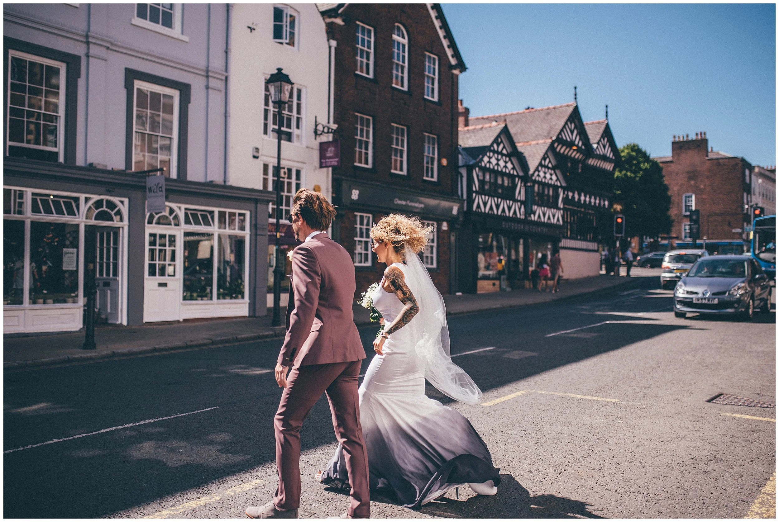 Wedding photographer Helen Jane Smiddy Photography spotlight on Wedding Venue, Oddfellows, Chester. Boutique hotel - One of Chester's best wedding venues by Cheshire Wedding Photographer.