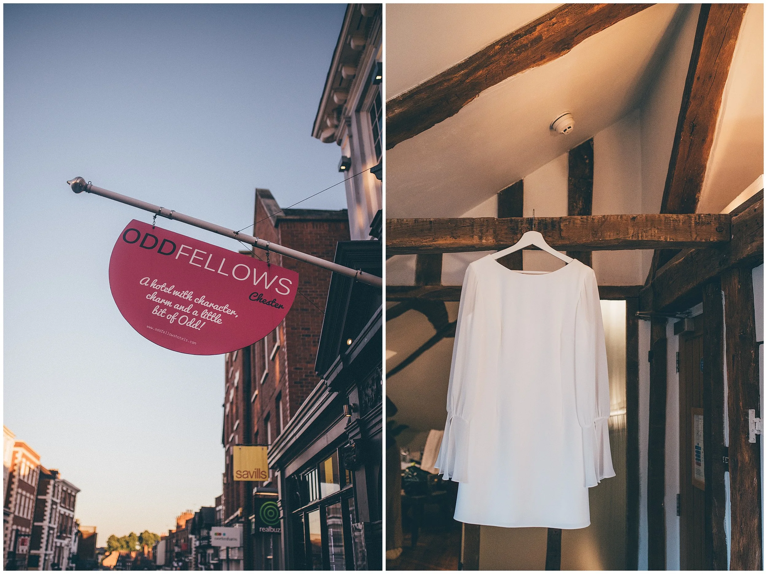 Wedding photographer Helen Jane Smiddy Photography spotlight on Wedding Venue, Oddfellows, Chester. Boutique hotel - One of Chester's best wedding venues by Cheshire Wedding Photographer.