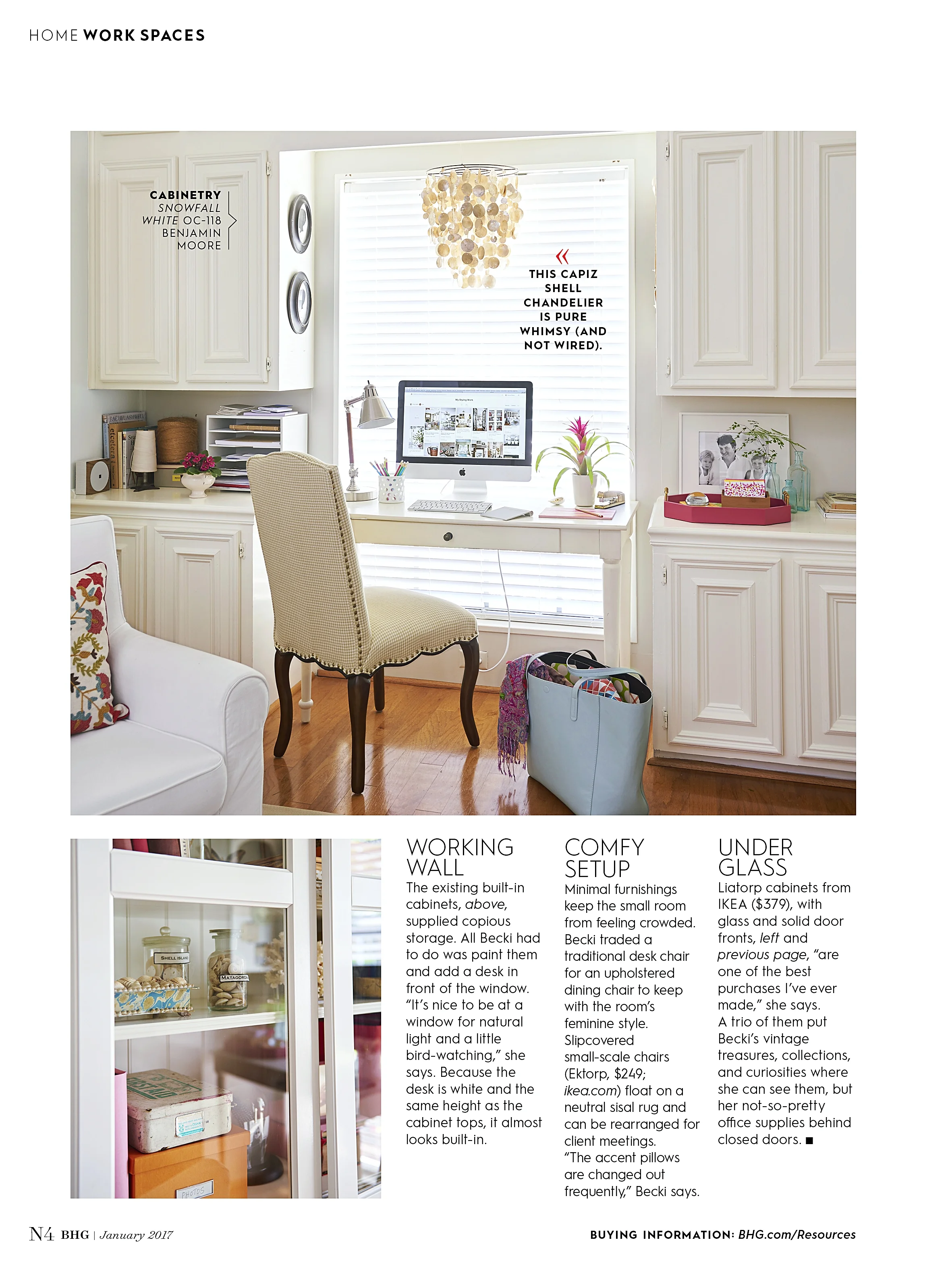 Becki Griffin's Curious Details Home Office
