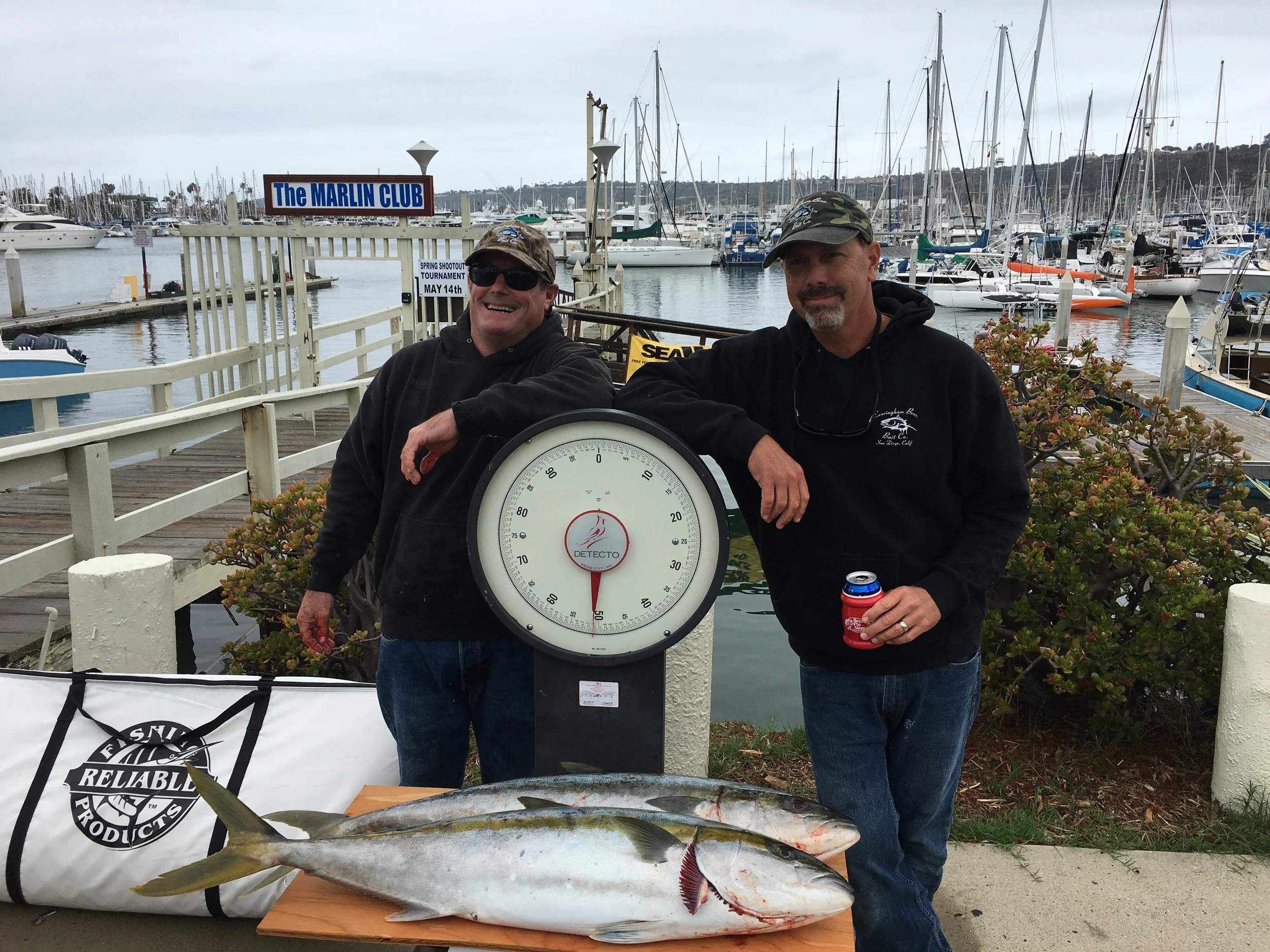 Caught on the Old Blue captained by Marcus Hale