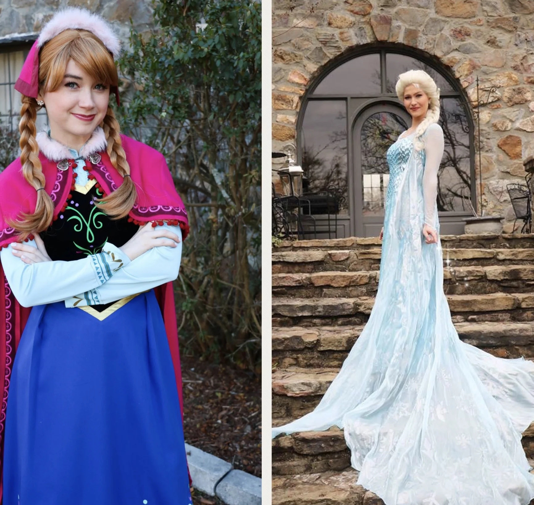 The Snow and Ice Sisters at Chick-Fil-A